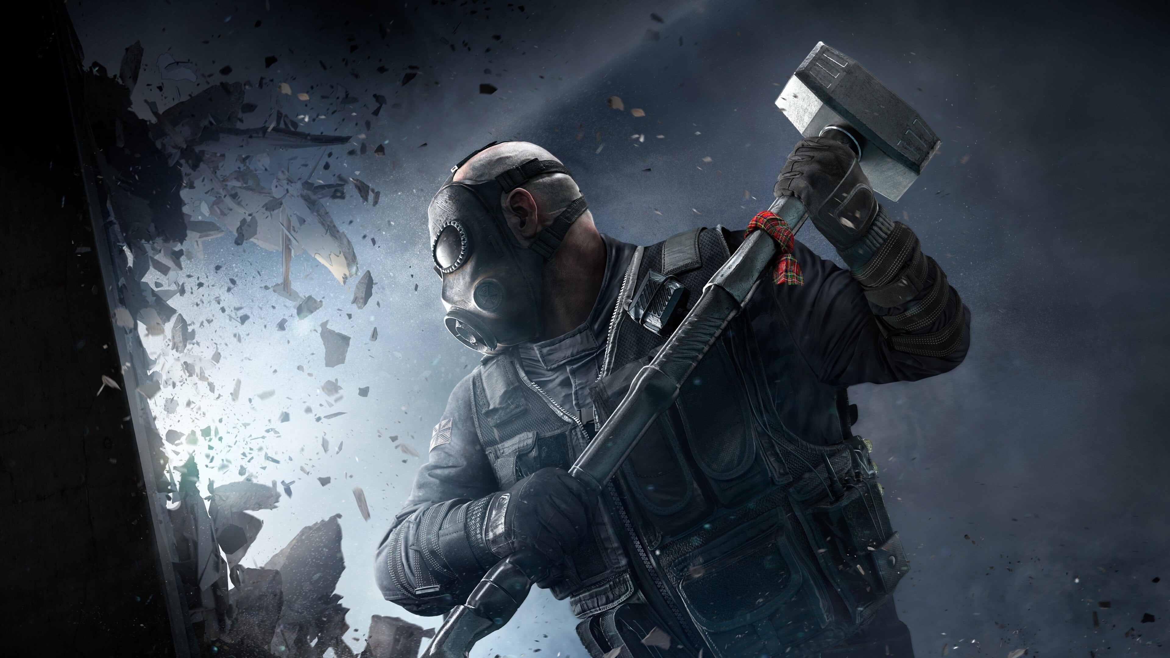 Hammer, Sledge (Tom Clancys Rainbow Six: Siege), 4K, Video Game, Tom Clancys Rainbow Six: Siege, HD Wallpaper