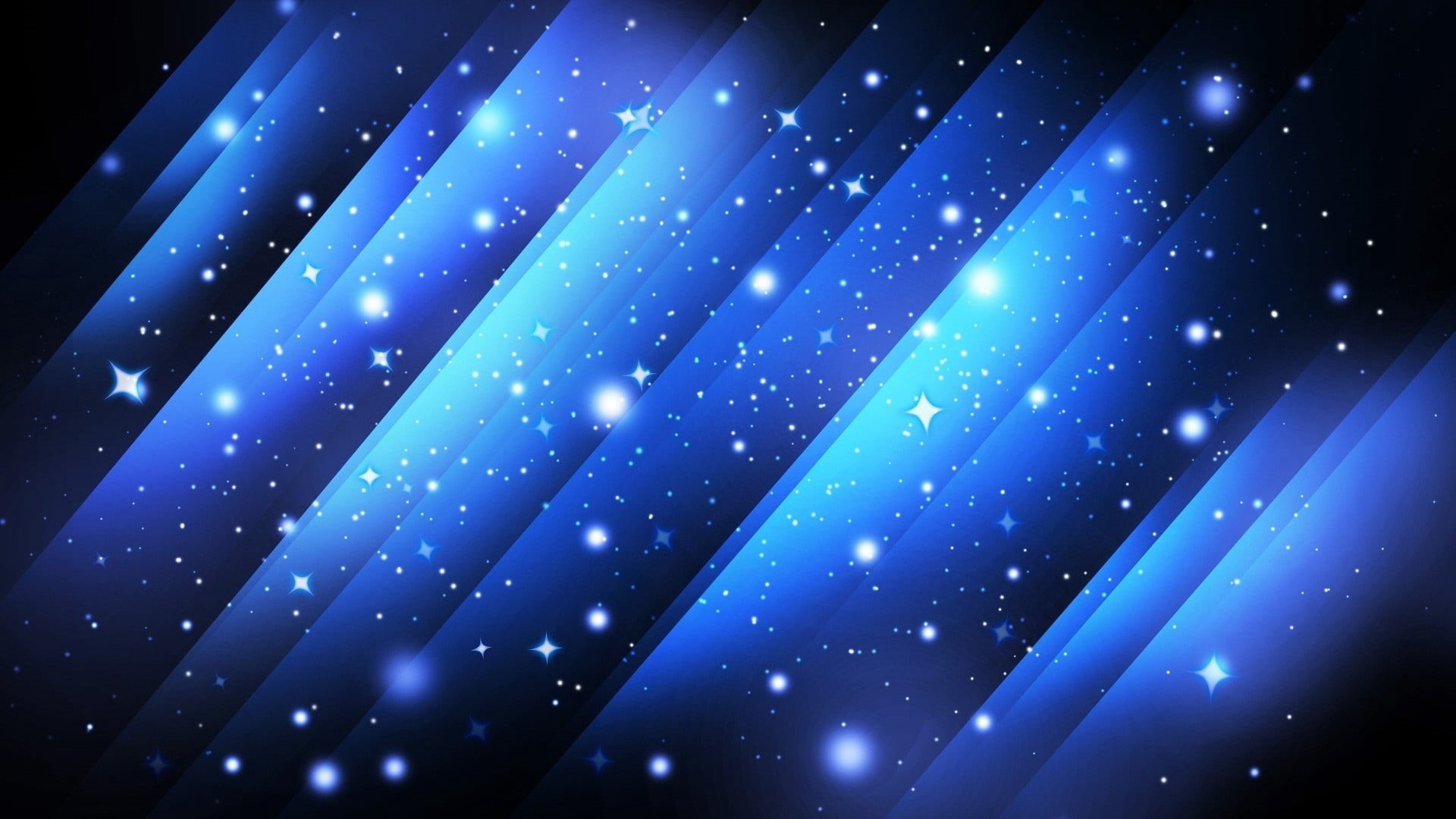  bright, light, space, aurora Polaris, 1080P, vector, star - Space, illuminated, aurora Borealis, light - Natural Phenomenon, illustration, blue, HD Wallpaper