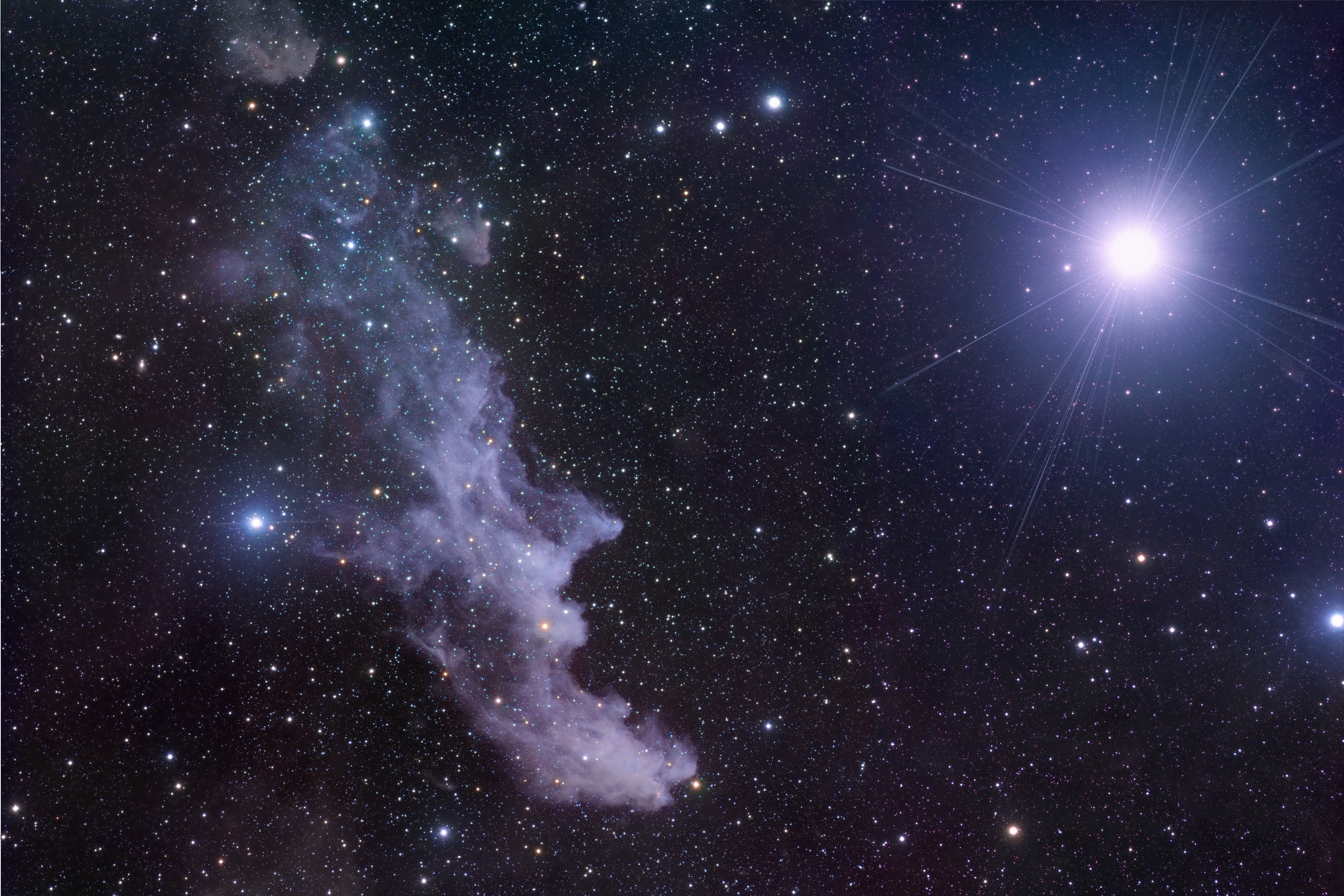 orbiting, supernova, no people, Orion, astrology Sign, 4K, luminosity, exploration, milky Way, star Shape, earth, infinity, galaxy, The Witch Head, Rigel, HD Wallpaper