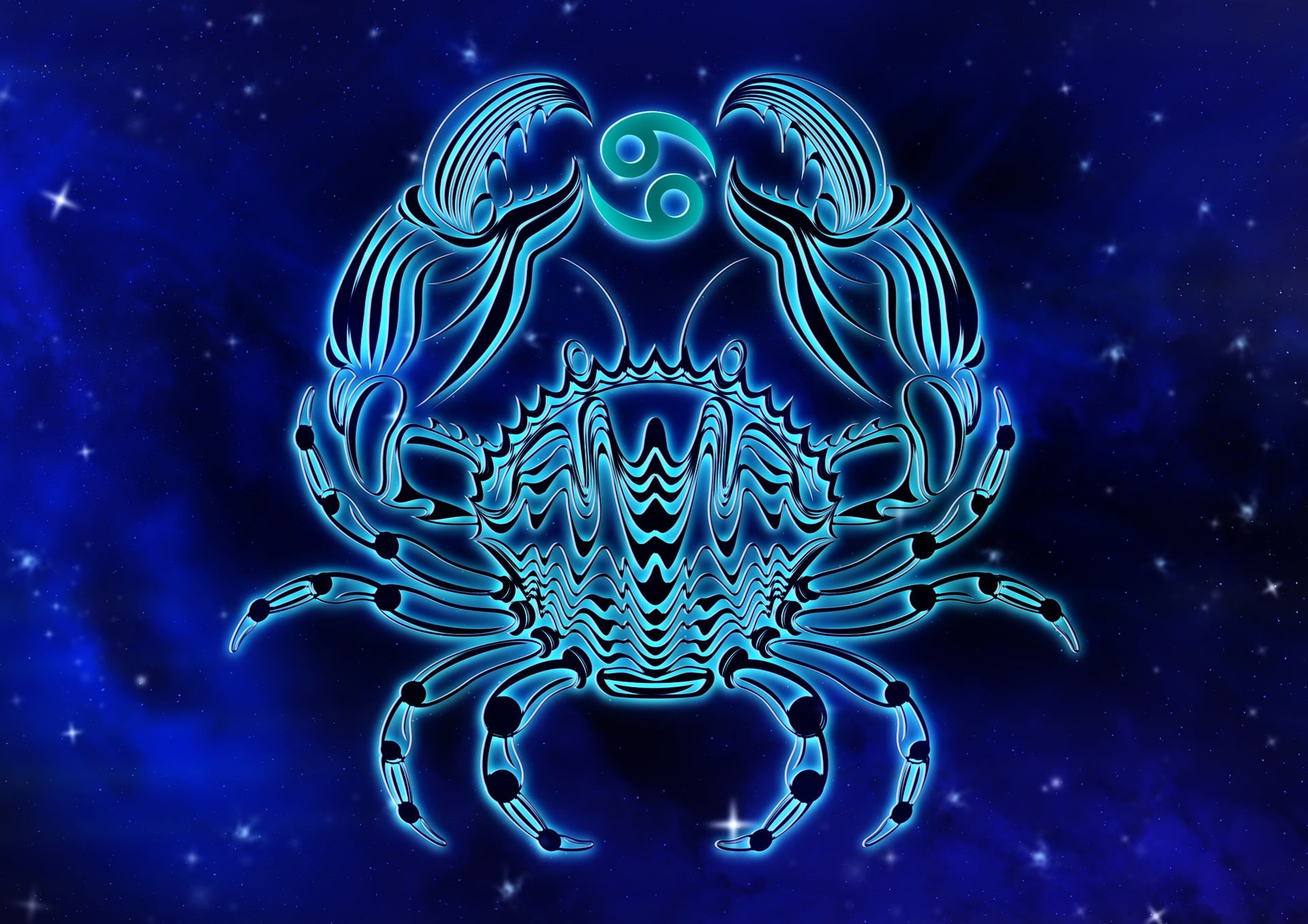 1080P, Zodiac Sign, Zodiac, Cancer (Astrology), Artistic, Horoscope, HD Wallpaper