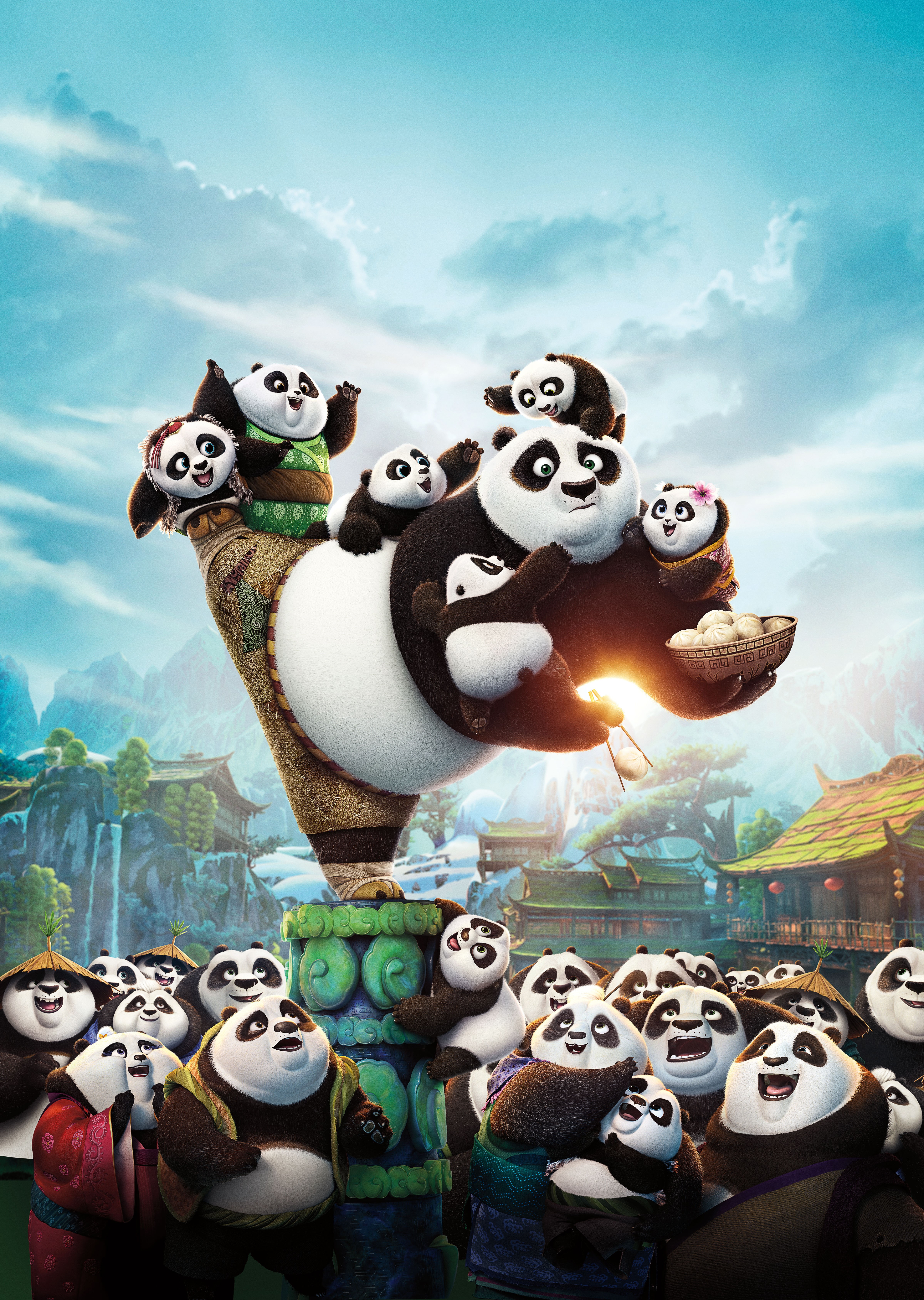 Animation, Kung Fu Panda 3, 5K, Pandas, Po, Phone HD Wallpaper