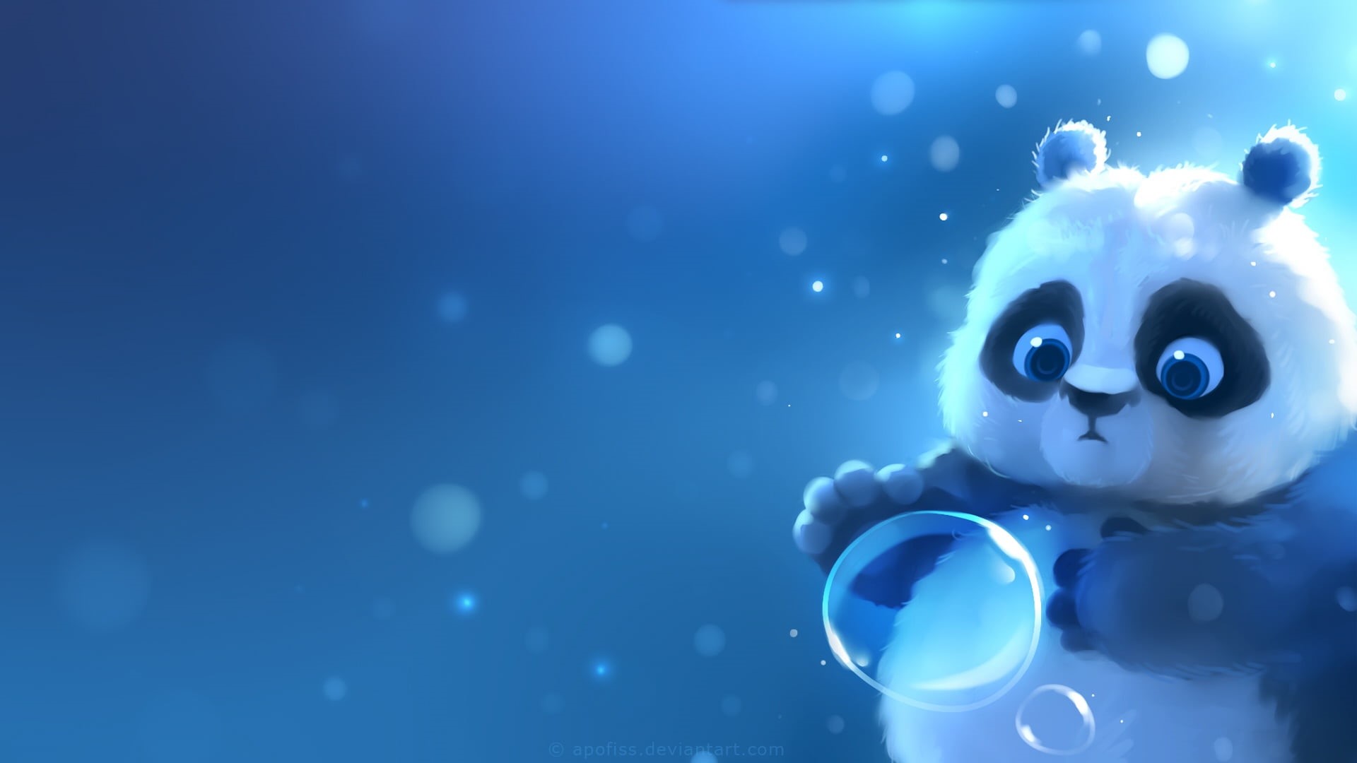 by Apofiss, water, undersea, illustration, copy space, 1080P, nature, marine, underwater, no people, toy, bubble, snow, winter, human representation, swimming, HD Wallpaper