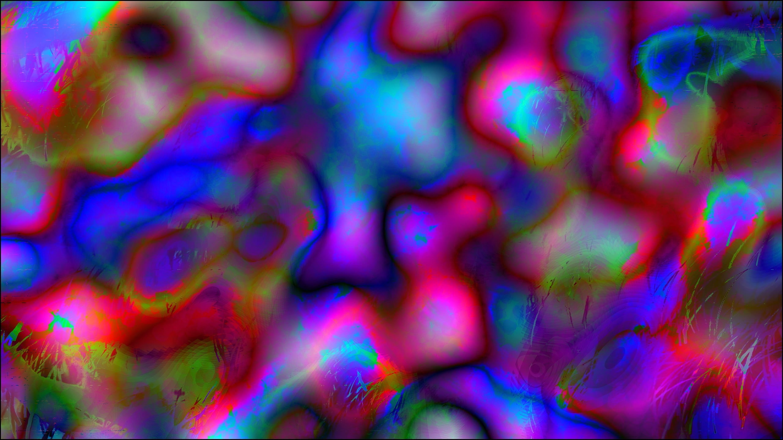 vibrant color, trippy, bright, ink, light - natural phenomenon, light, refraction, motion, pink, multi colored, colorful, backgrounds, chaos, creativity, HD Wallpaper