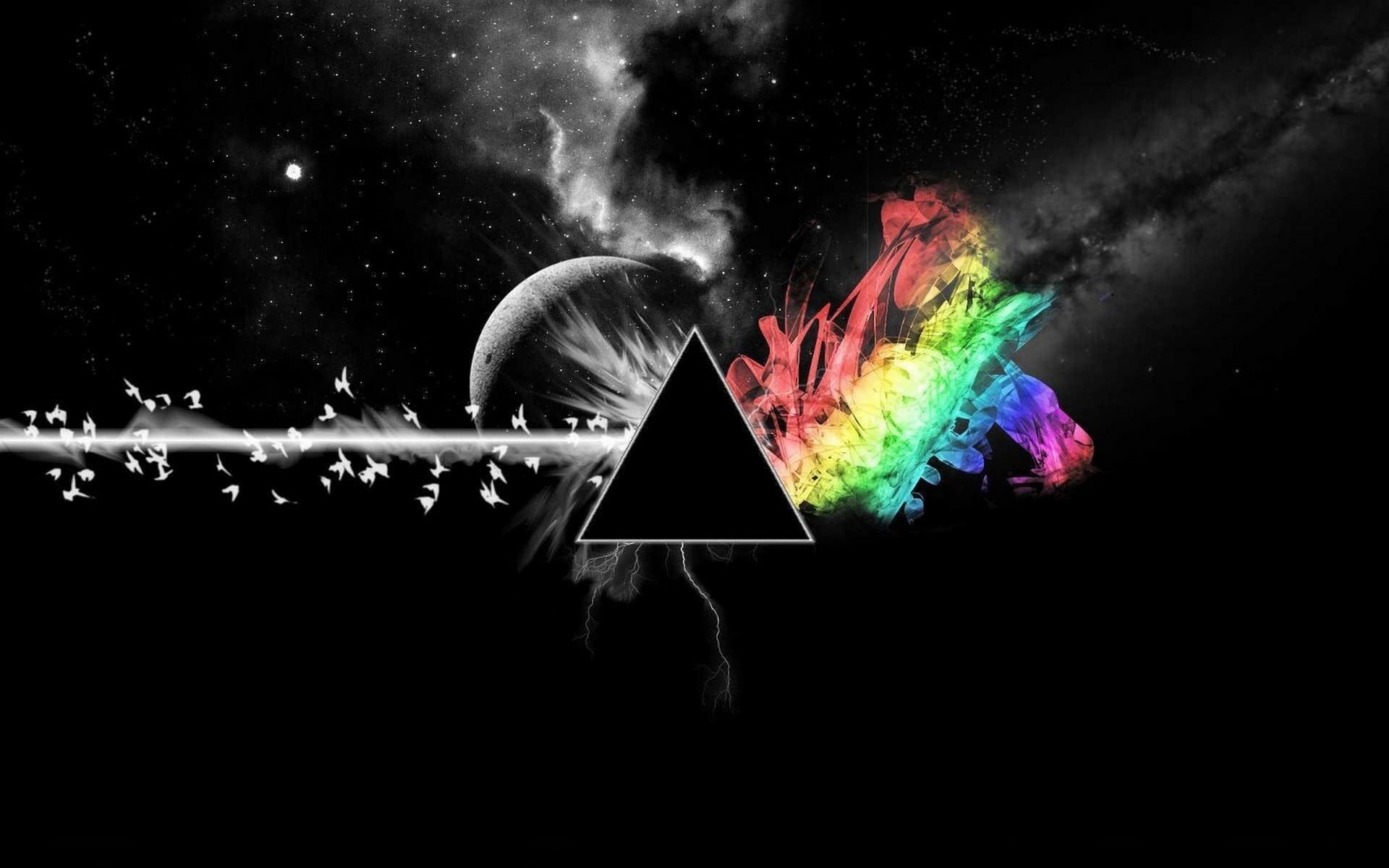 glowing, nature, astronomy, black background, long exposure, The Dark Side of the Moon, architecture, illuminated, night, creativity, space, star - space, HD Wallpaper