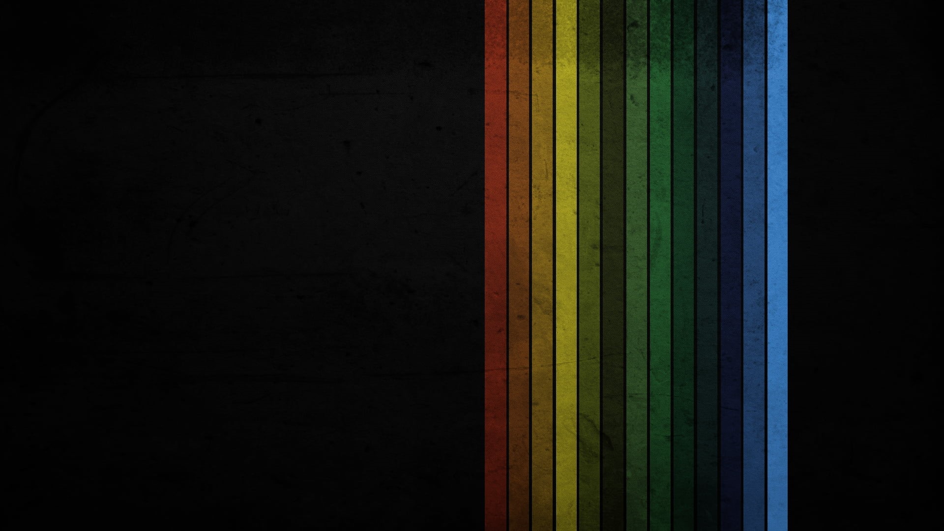 lines, simple, no people, light - natural phenomenon, blue, copy space, multi colored, vibrant color, creativity, 1080P, still life, choice, striped, studio shot, HD Wallpaper