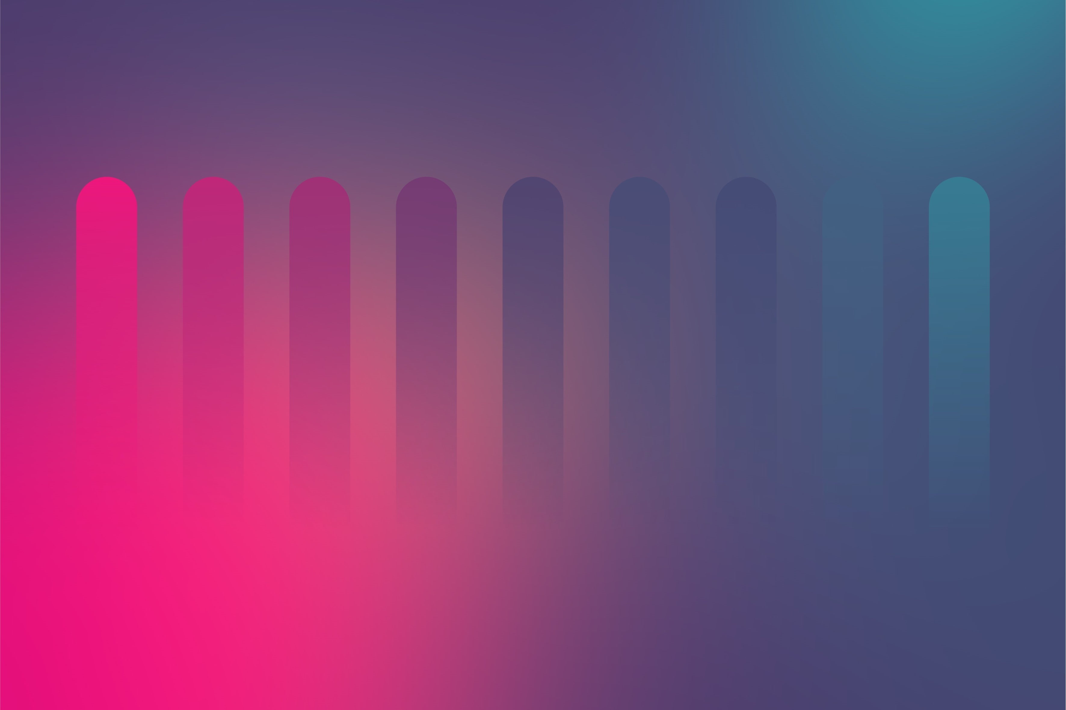 minimalism, 2K, blue, purple, futuristic, graphic design, pattern, backgrounds, studio shot, panoramic, light - natural phenomenon, multi colored, nature, HD Wallpaper