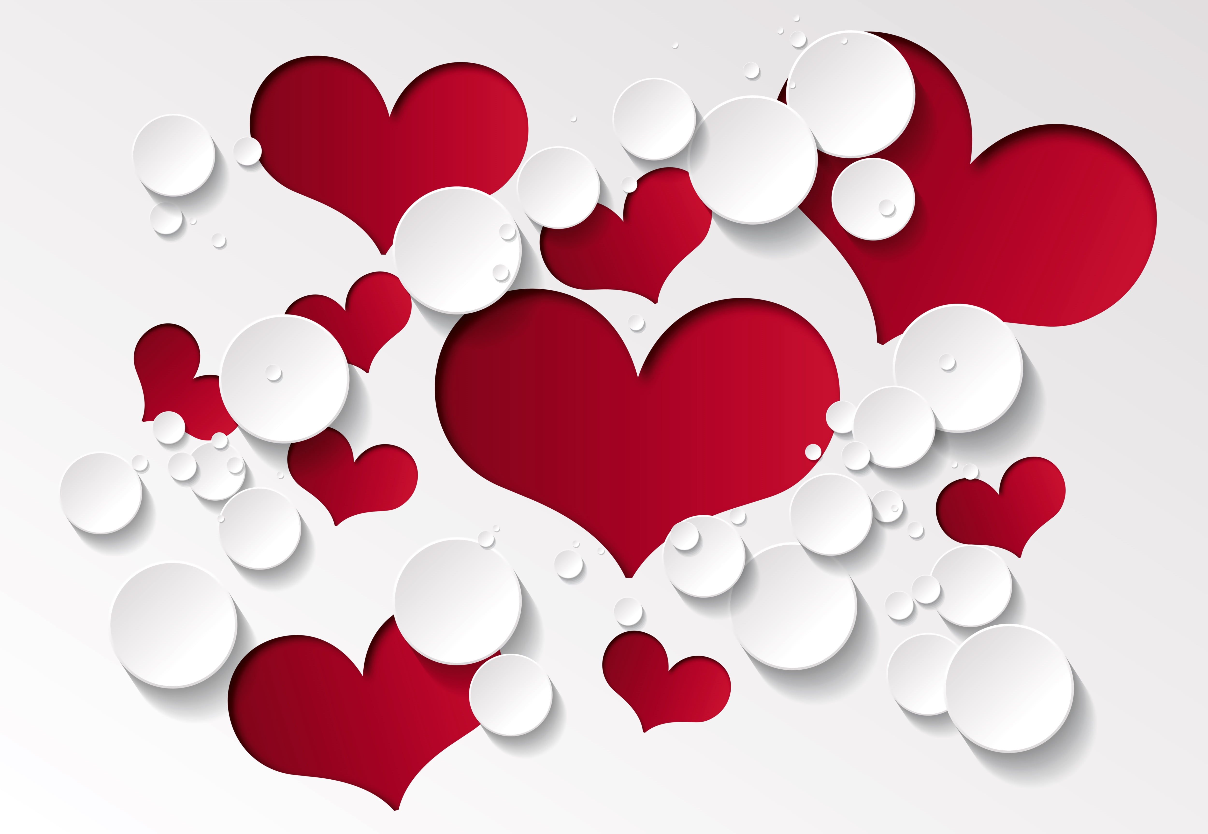 no people, valentines Day - Holiday, heart, happiness, heart Shape, white color, backgrounds, shaped, touching, decor, symbol, decoration, holiday, emotion, HD Wallpaper