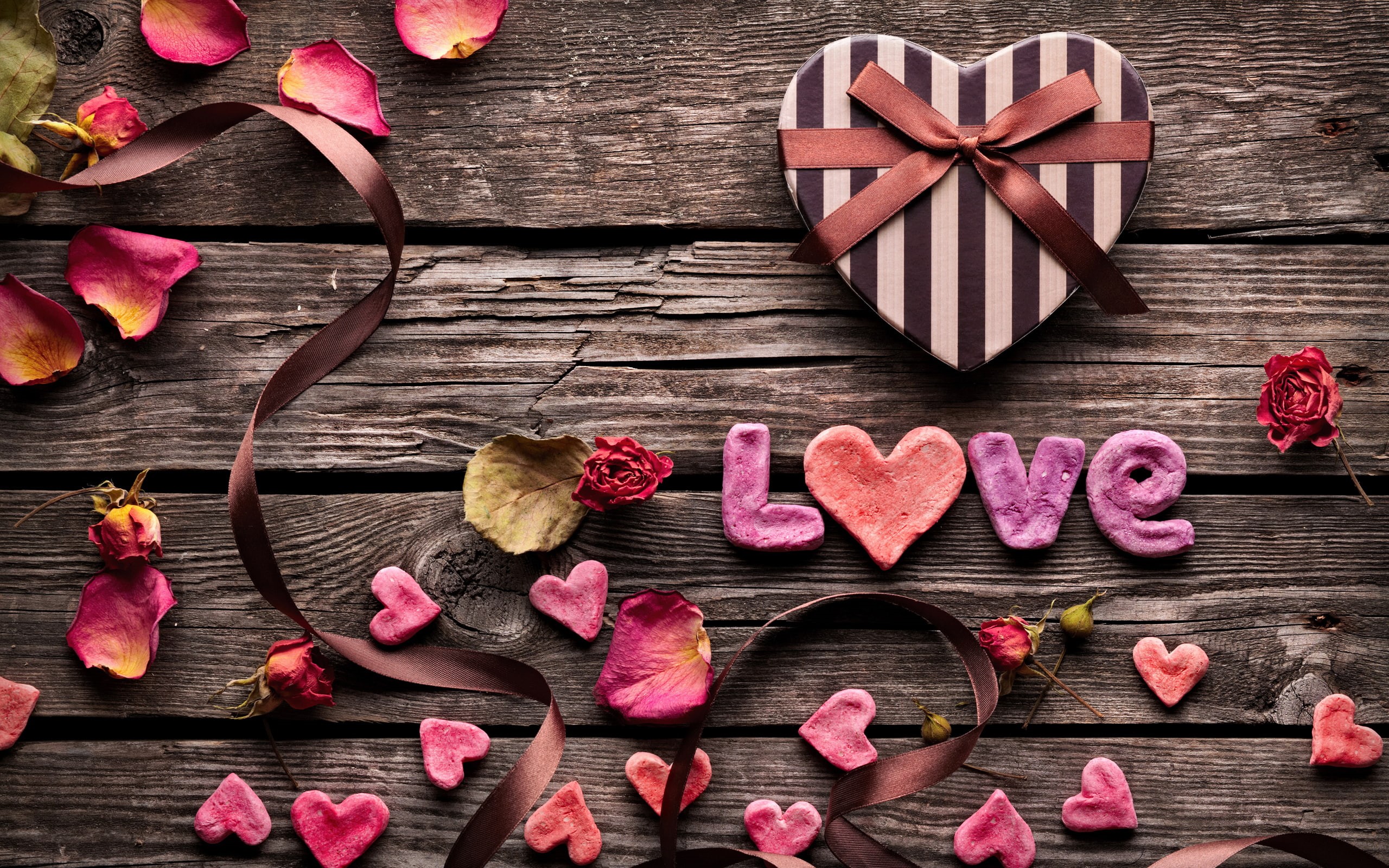 valentines, valentine 039 s day, romance, 2K, holidays, love, abstract, HD Wallpaper