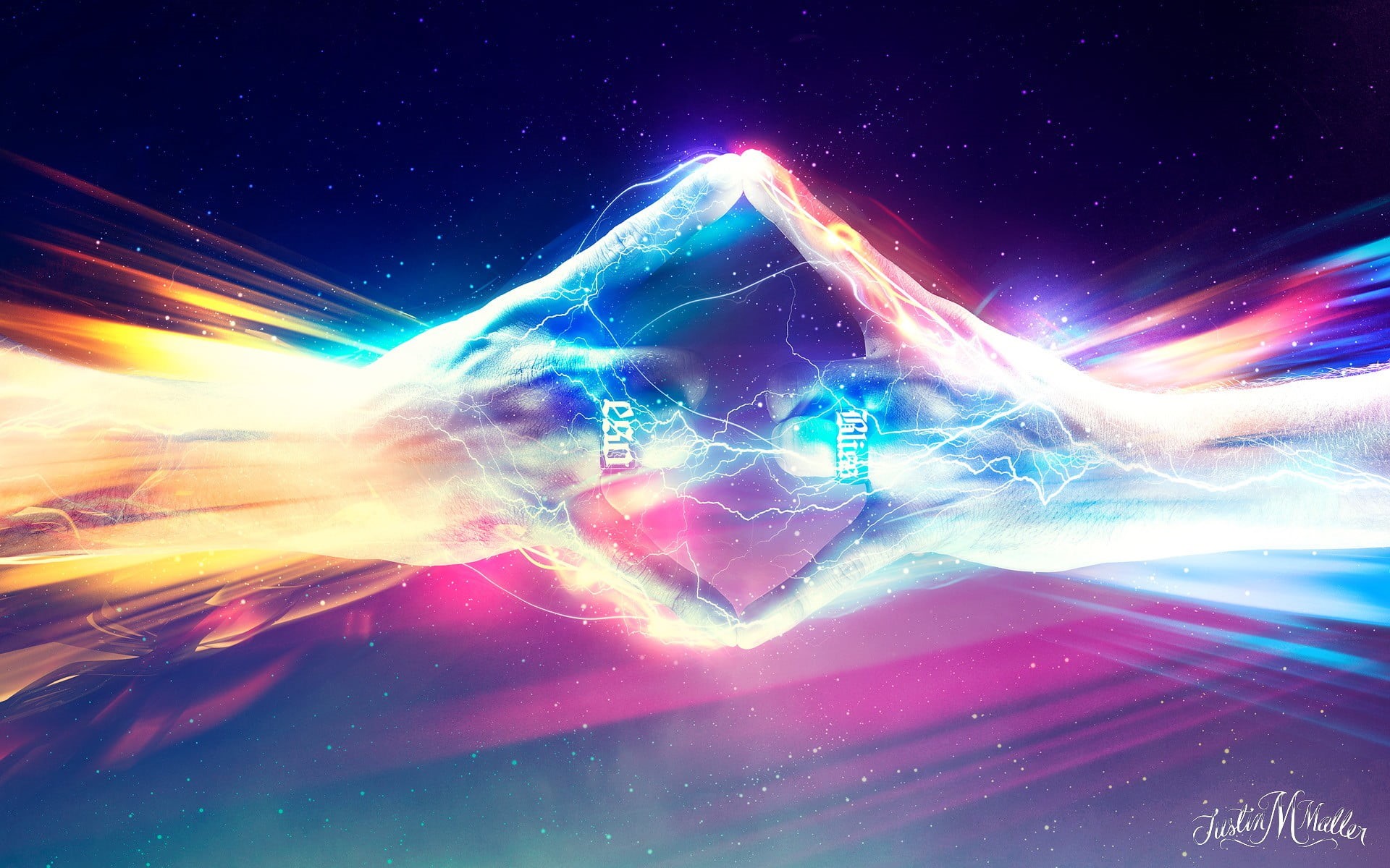 nature, space, digital composite, light, blurred motion, pattern, illuminated, no people, motion, multi colored, digital, bliss, astronomy, sky, futuristic, HD Wallpaper