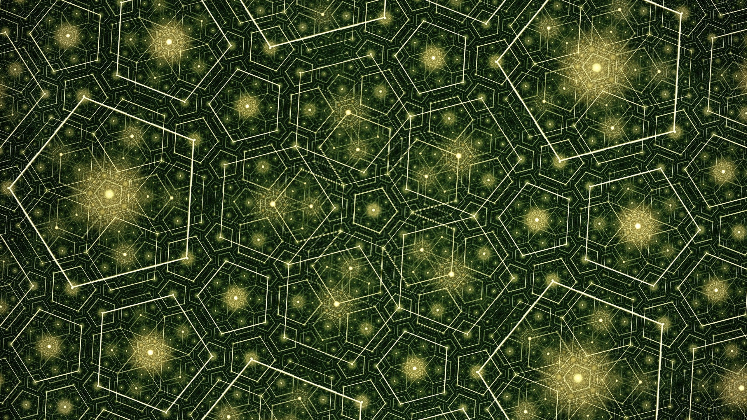 pentagon, artwork, 2K, abstract, HD Wallpaper