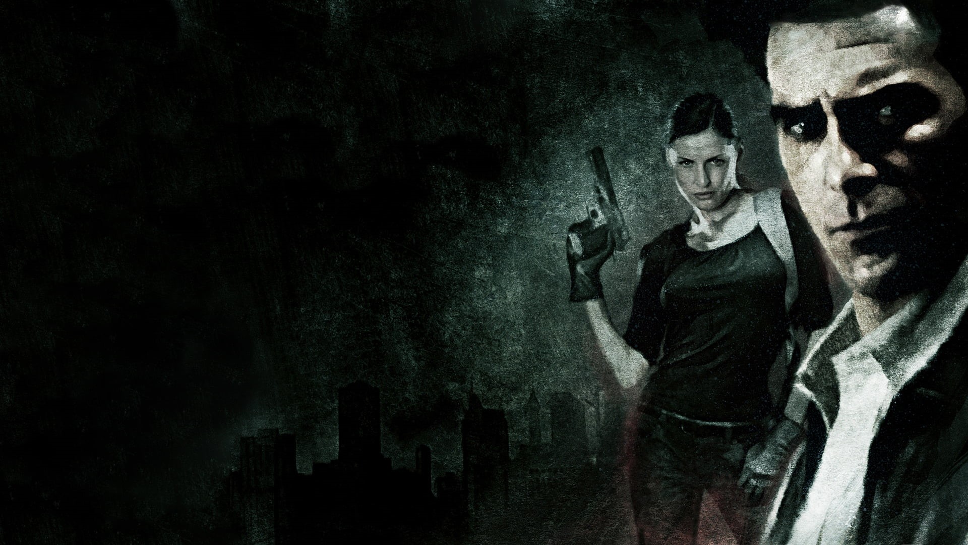  halloween, digital composite, night, men, dark, adult, aggression, fear, women, horror, mystery, one Person, New York, the game, wall - building feature, HD Wallpaper