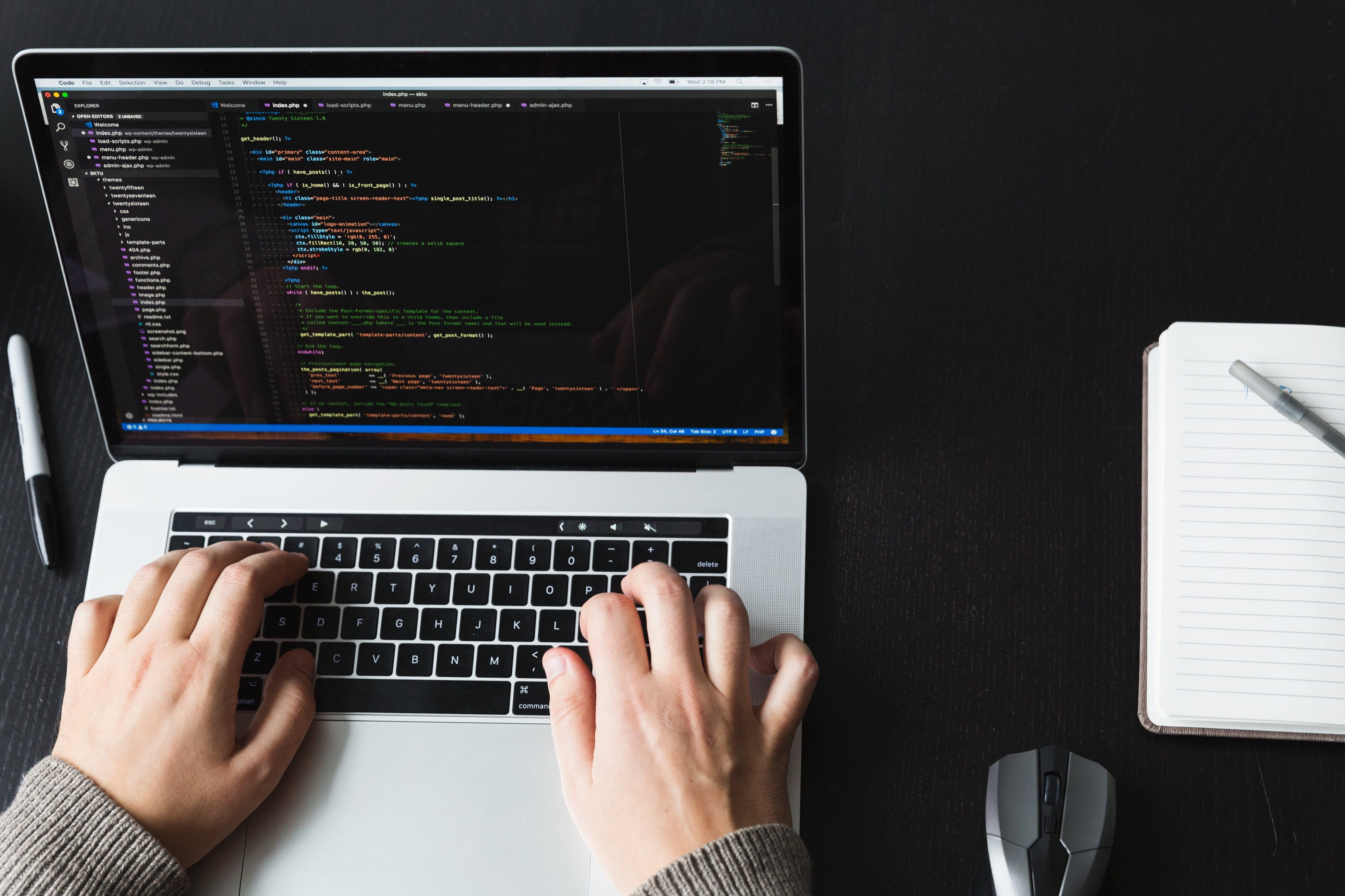 wireless technology, Keyboard, hand, one person, directly above, finger, personal perspective, developer, Computer, photo, using laptop, communication, HD Wallpaper