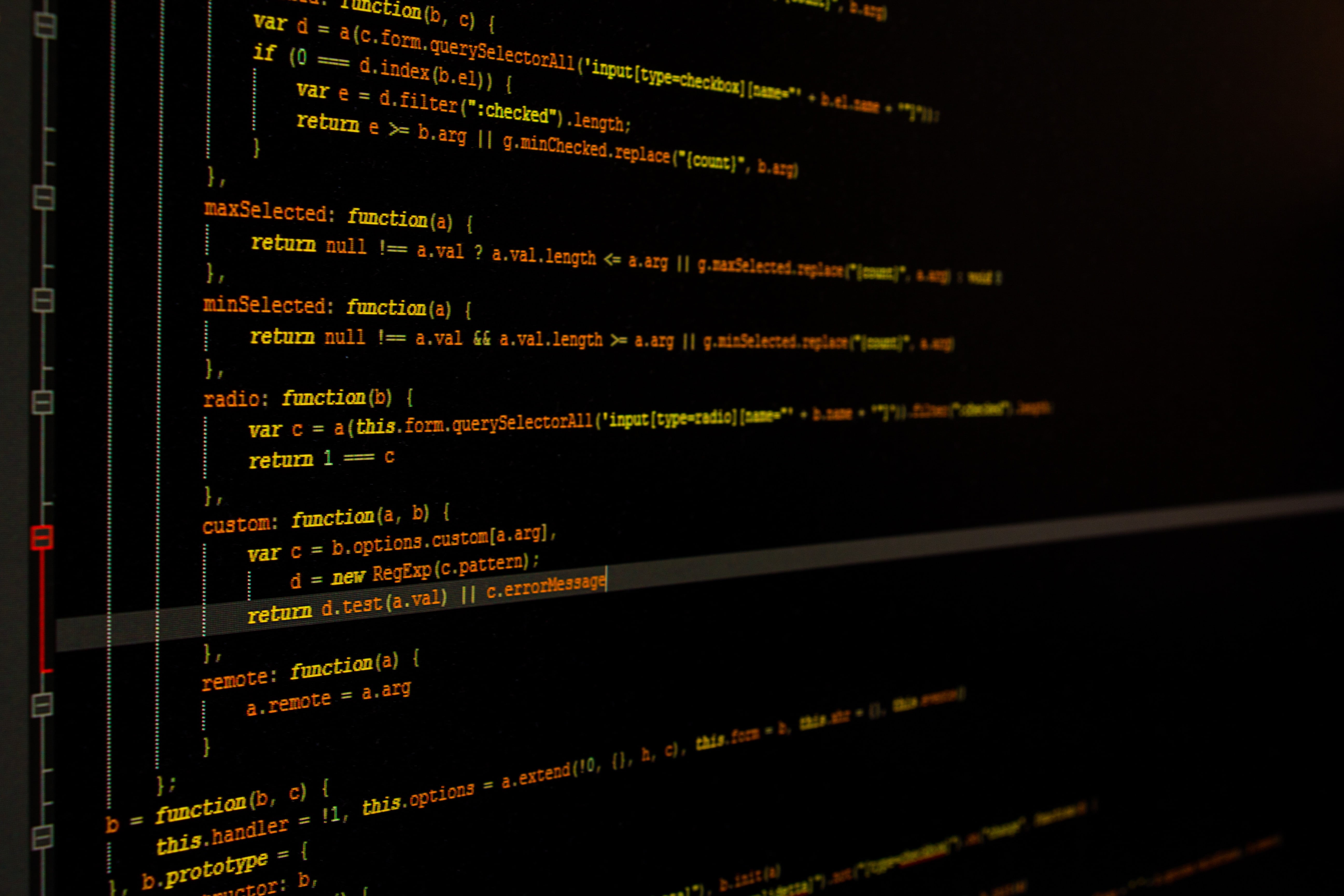night, coding, communication, light, computer Monitor, business, lighting equipment, code, internet, yellow, development, electronics, screen, computer, HD Wallpaper