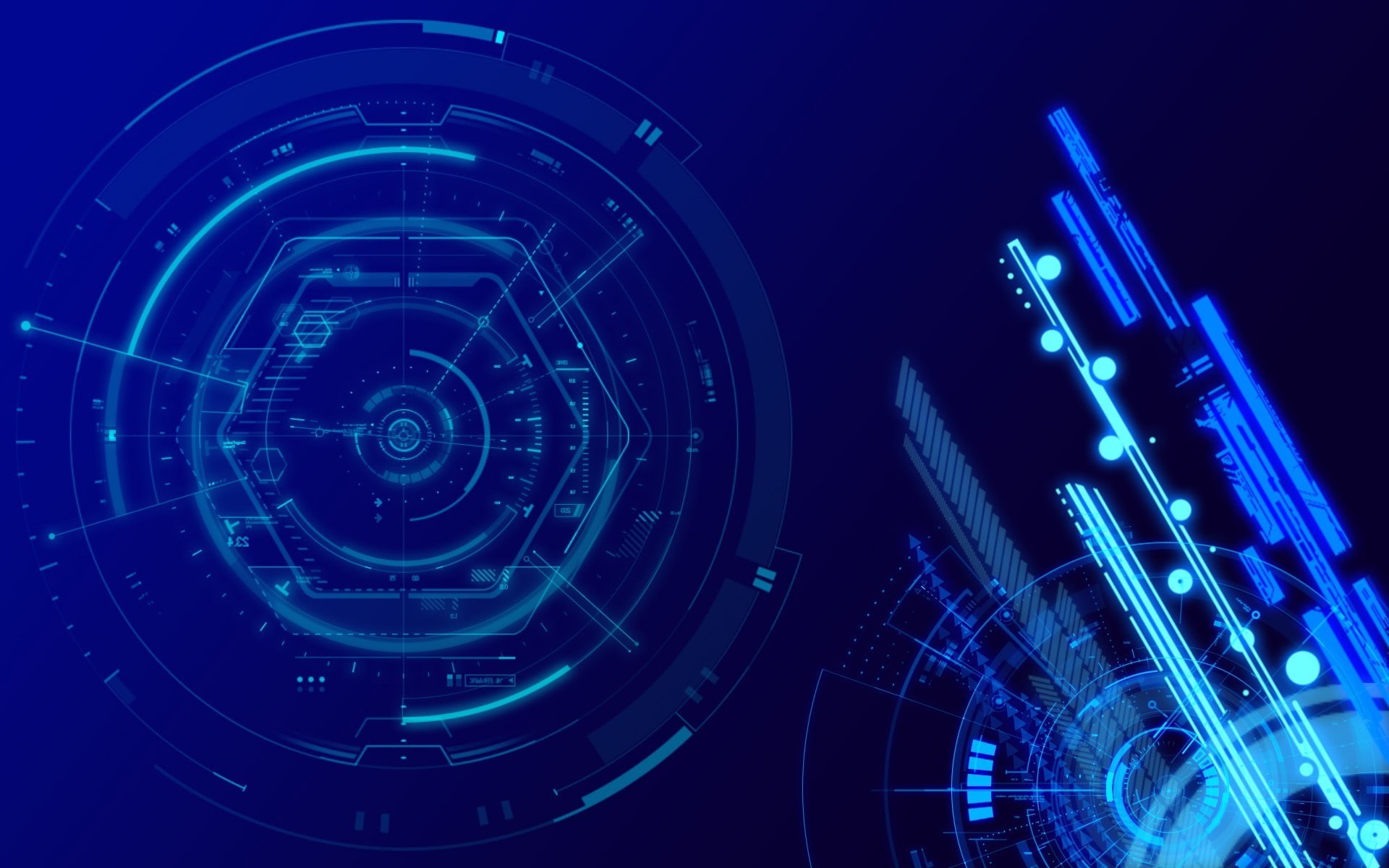 geometry, building exterior, Glowing, abstract, digital art, studio shot, blue, pattern, modern, illuminated, lines, lighting equipment, nature, close-up, HD Wallpaper