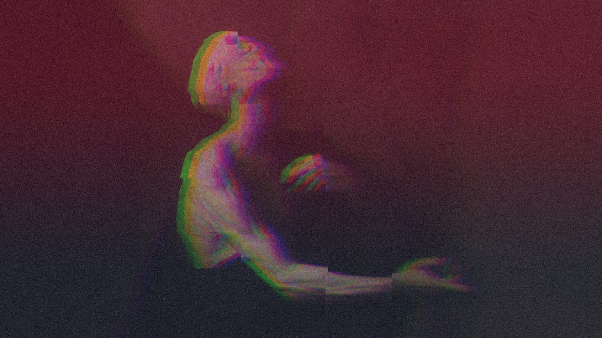 glitch art, artwork, 1080P, digital art, HD Wallpaper