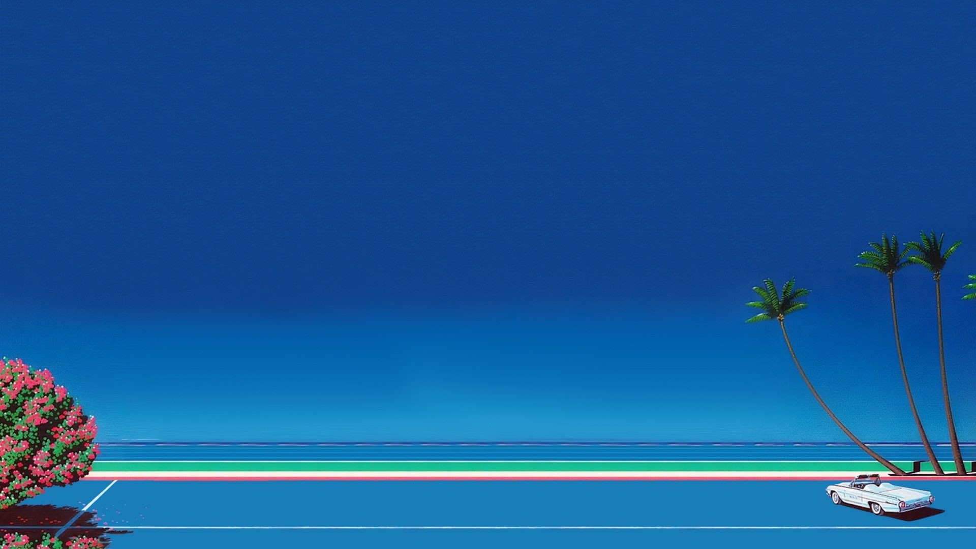 Vaporwave, Artistic, 1080P, HD Wallpaper
