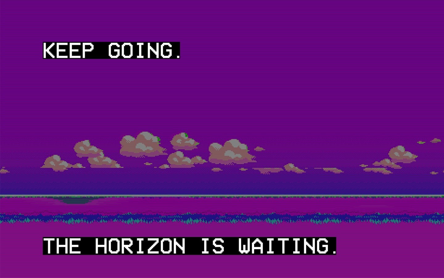 vaporwave, 720P, Violet, clouds, Retro style, HD Wallpaper