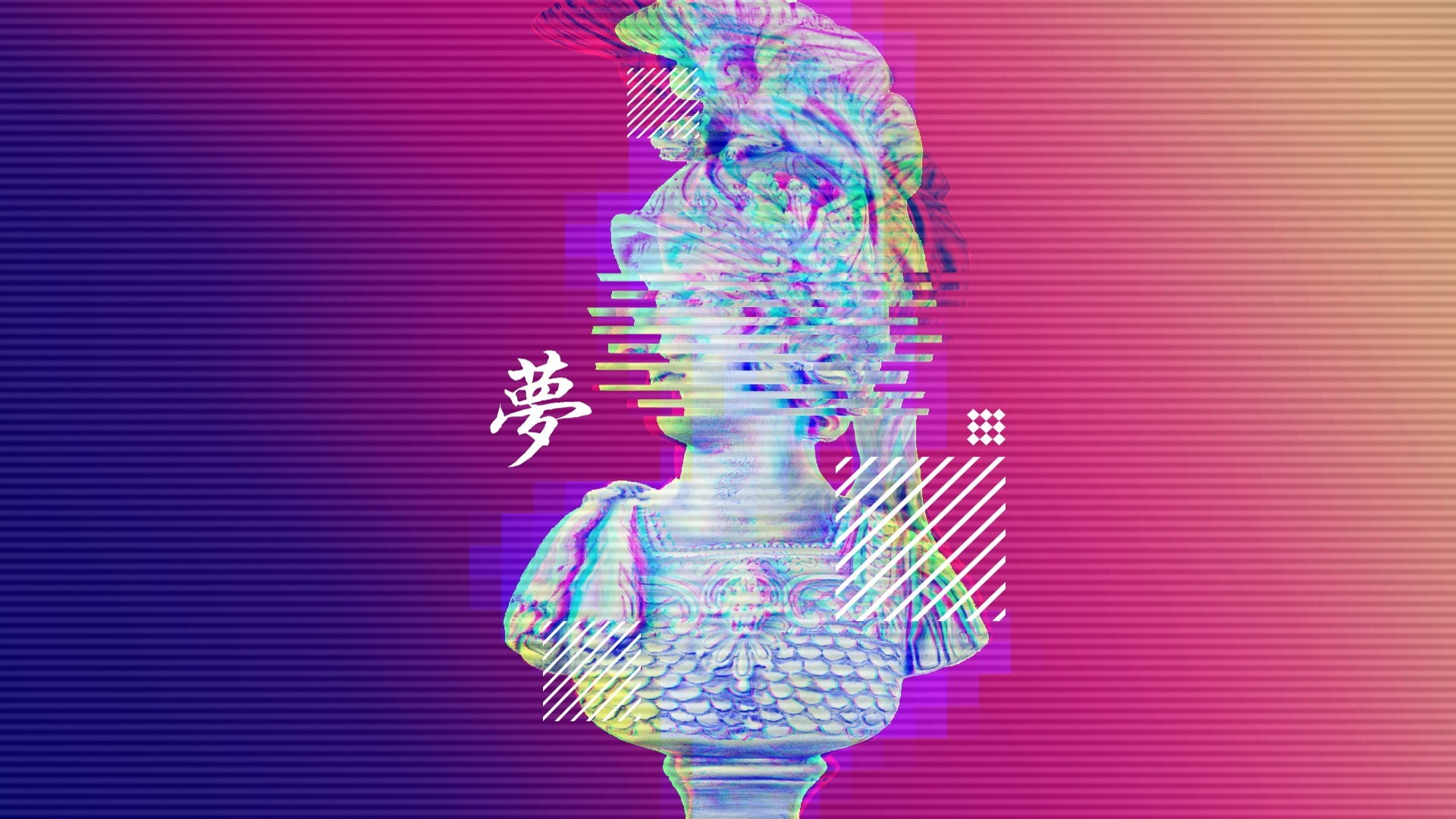 80sCity, video tape, glitch art, VHS, artwork, vaporwave, 1980s, vapor, pixel art, 1080P, HD Wallpaper