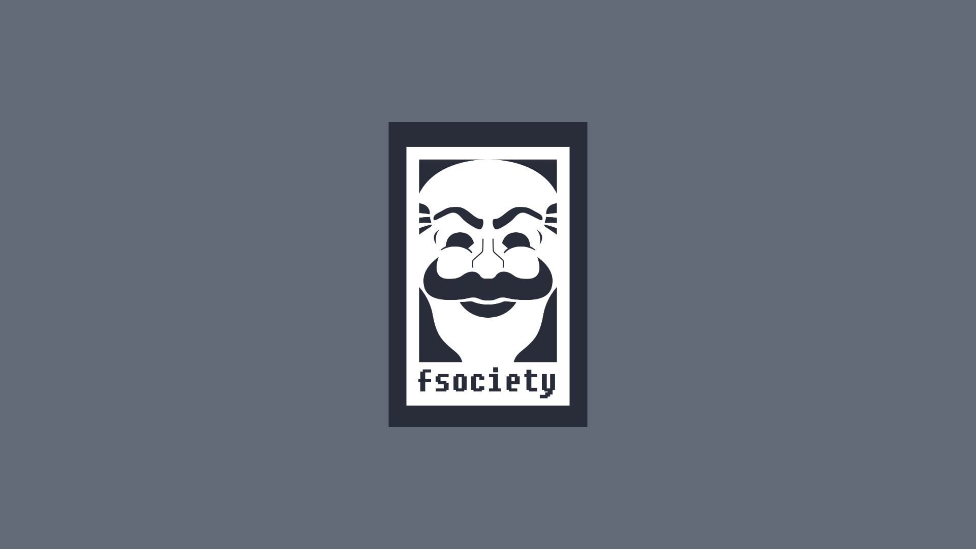 logo, TV, Mr. Robot, fsociety, 1080P, HD Wallpaper