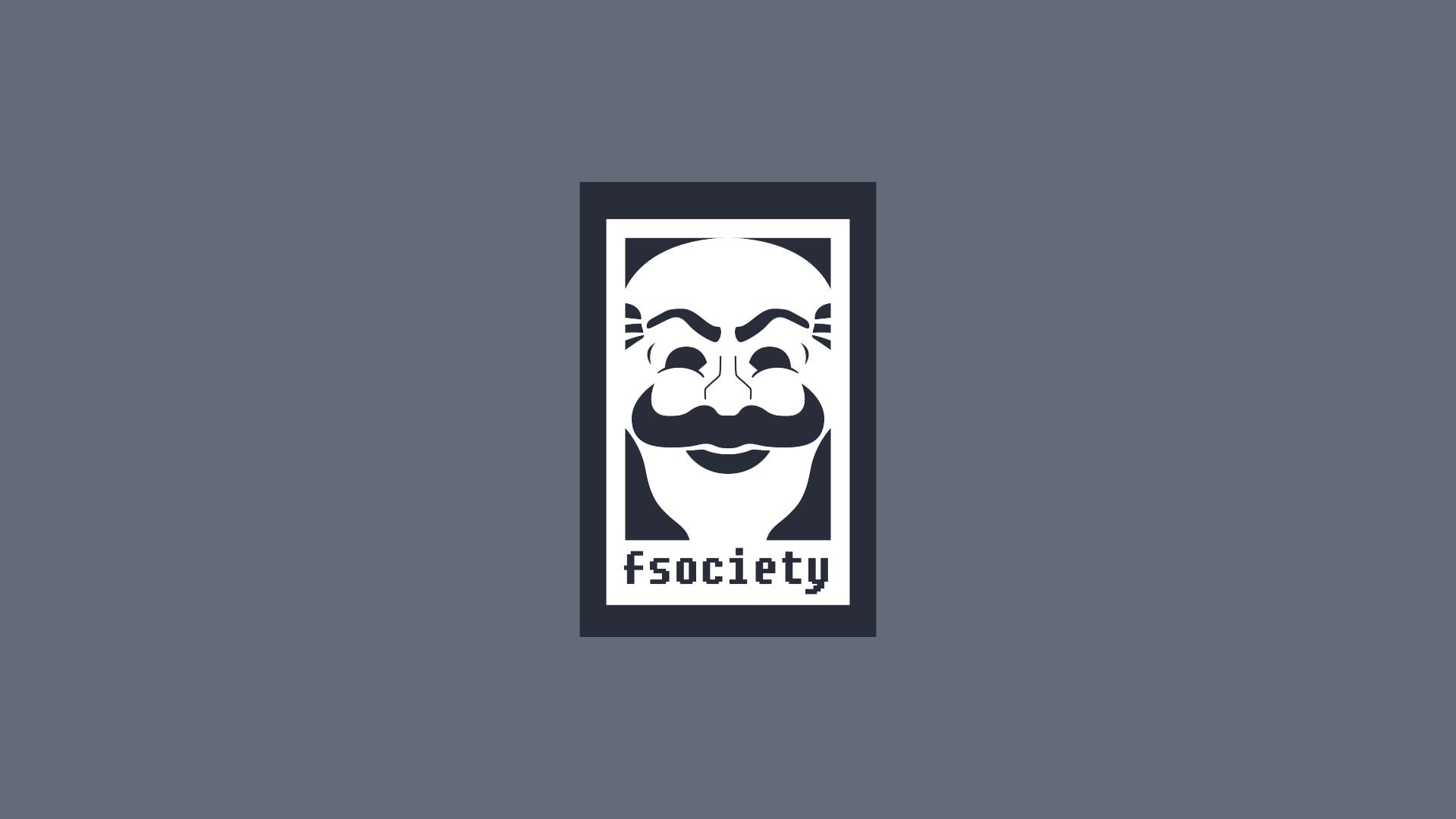 TV, fsociety, 1080P, logo, Mr. Robot, HD Wallpaper