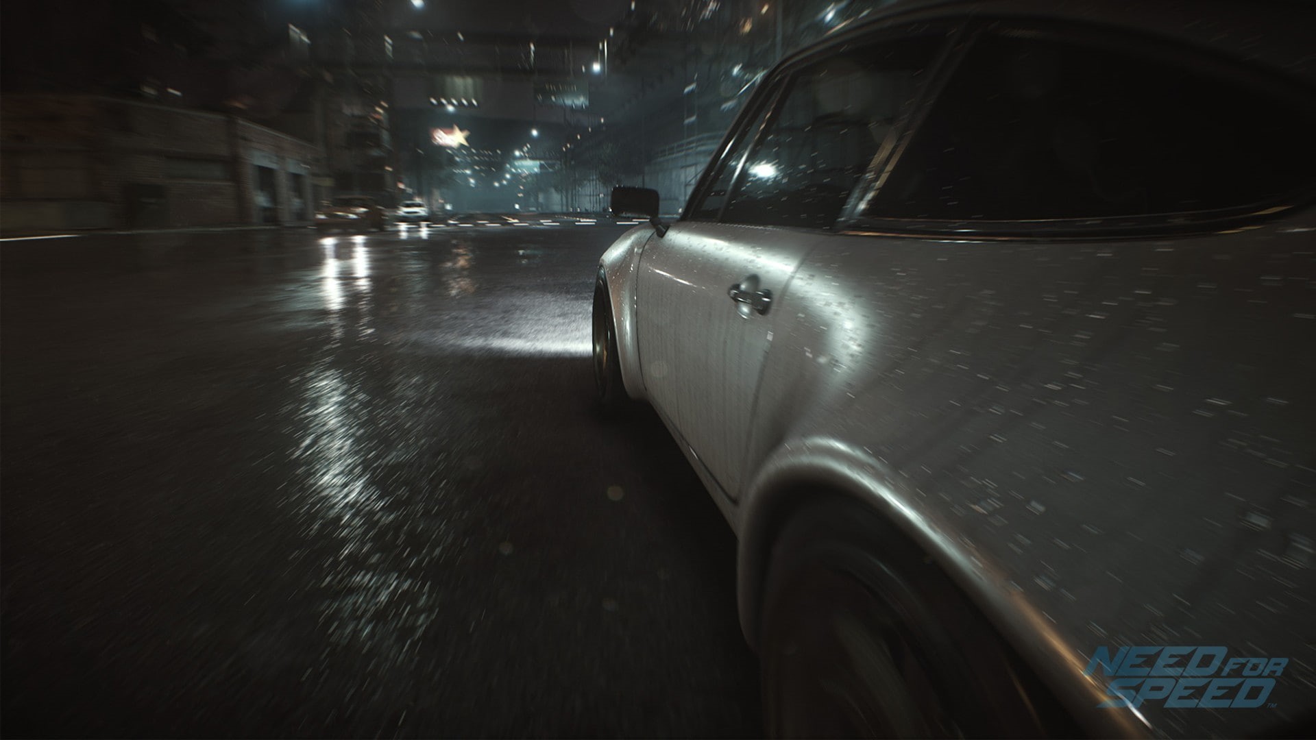 transportation, city, 2015, road, 1080P, illuminated, reflection, motor vehicle, mode of transportation, video games, car, Need for Speed, street, motion, HD Wallpaper