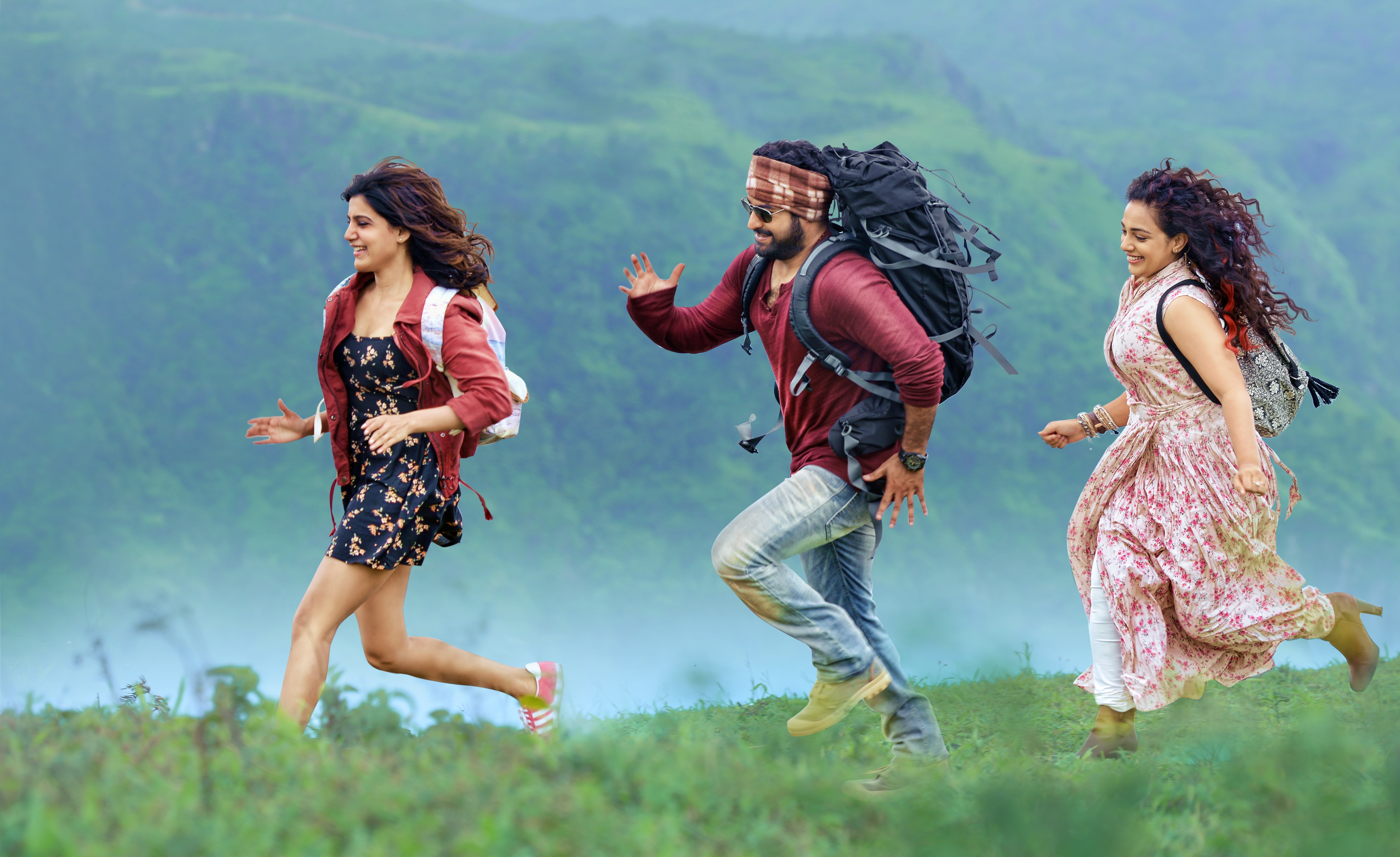 4K, 5K, Samantha, 5K, Janatha Garage, Telugu, Jr NTR, Nithya Menen, HD Wallpaper