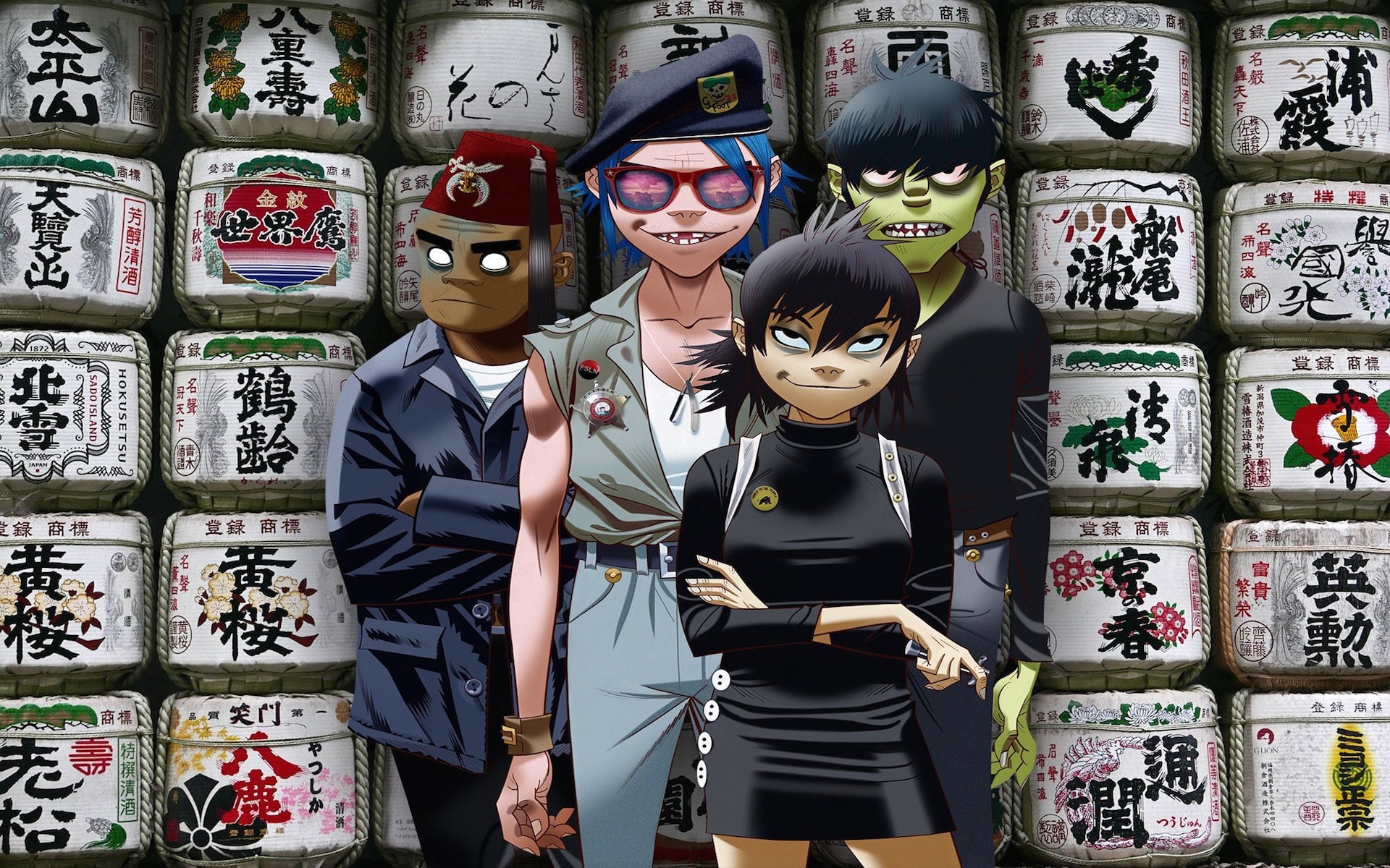 Murdoc Niccals, Jamie Hewlett, Gorillaz, 1080P, Noodle, Japan, 2-D, Russel Hobbs, HD Wallpaper