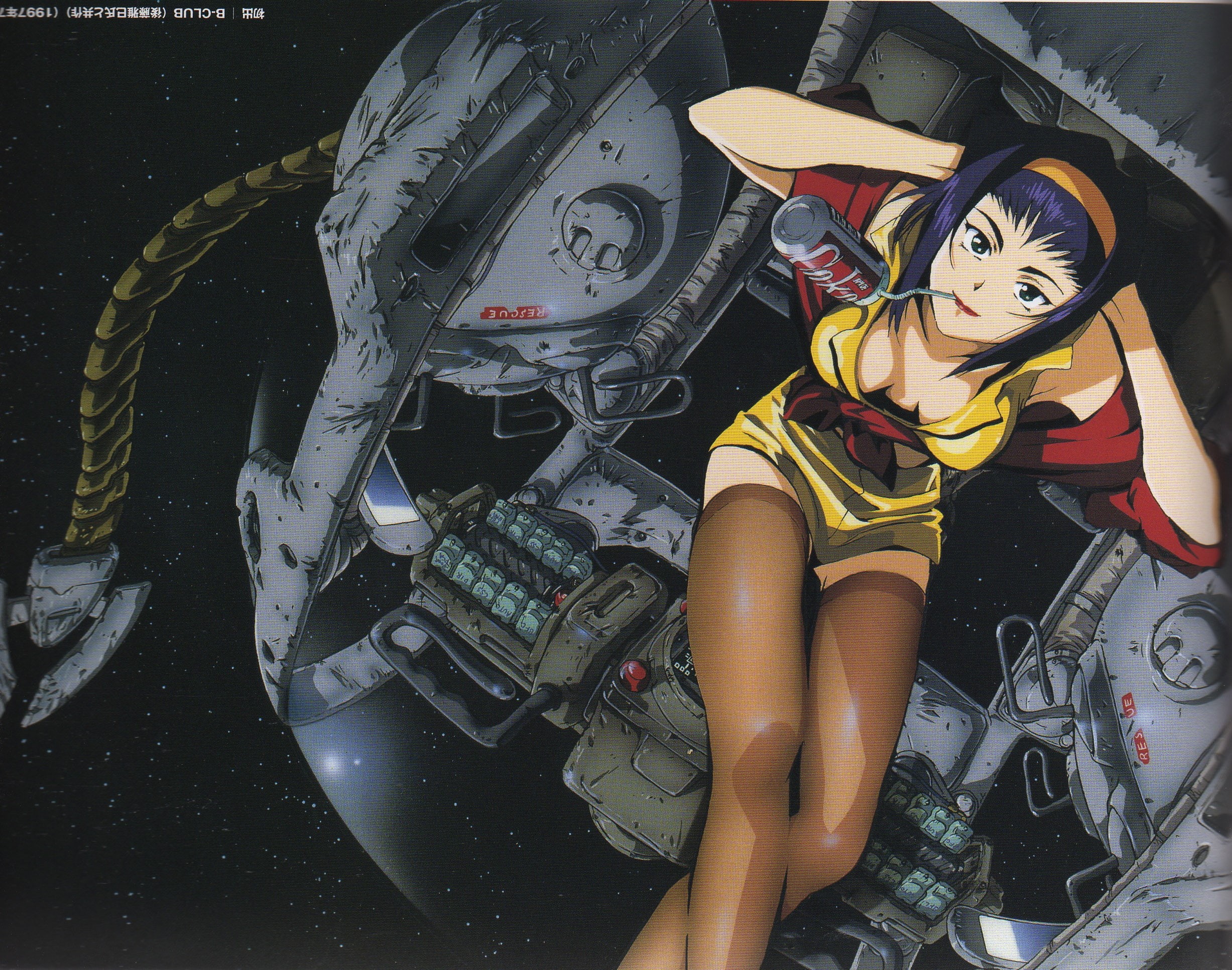 bebop, faye, Faye Valentine (Cowboy Bebop), cowboy, anime, 1080P, hd, art, cowboy bebop, valentine, HD Wallpaper