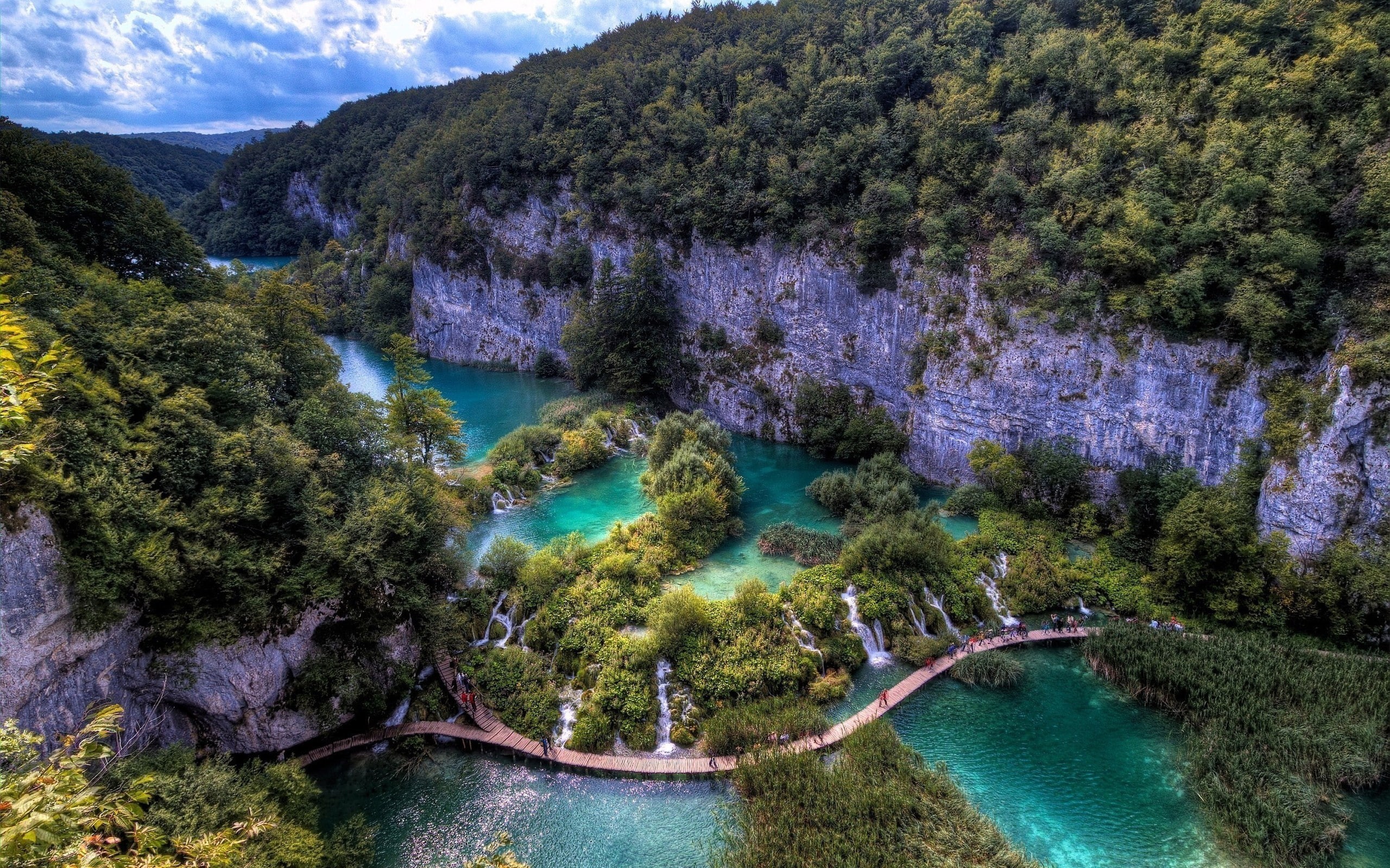 2K, Croatia, lake, HDR, HD Wallpaper