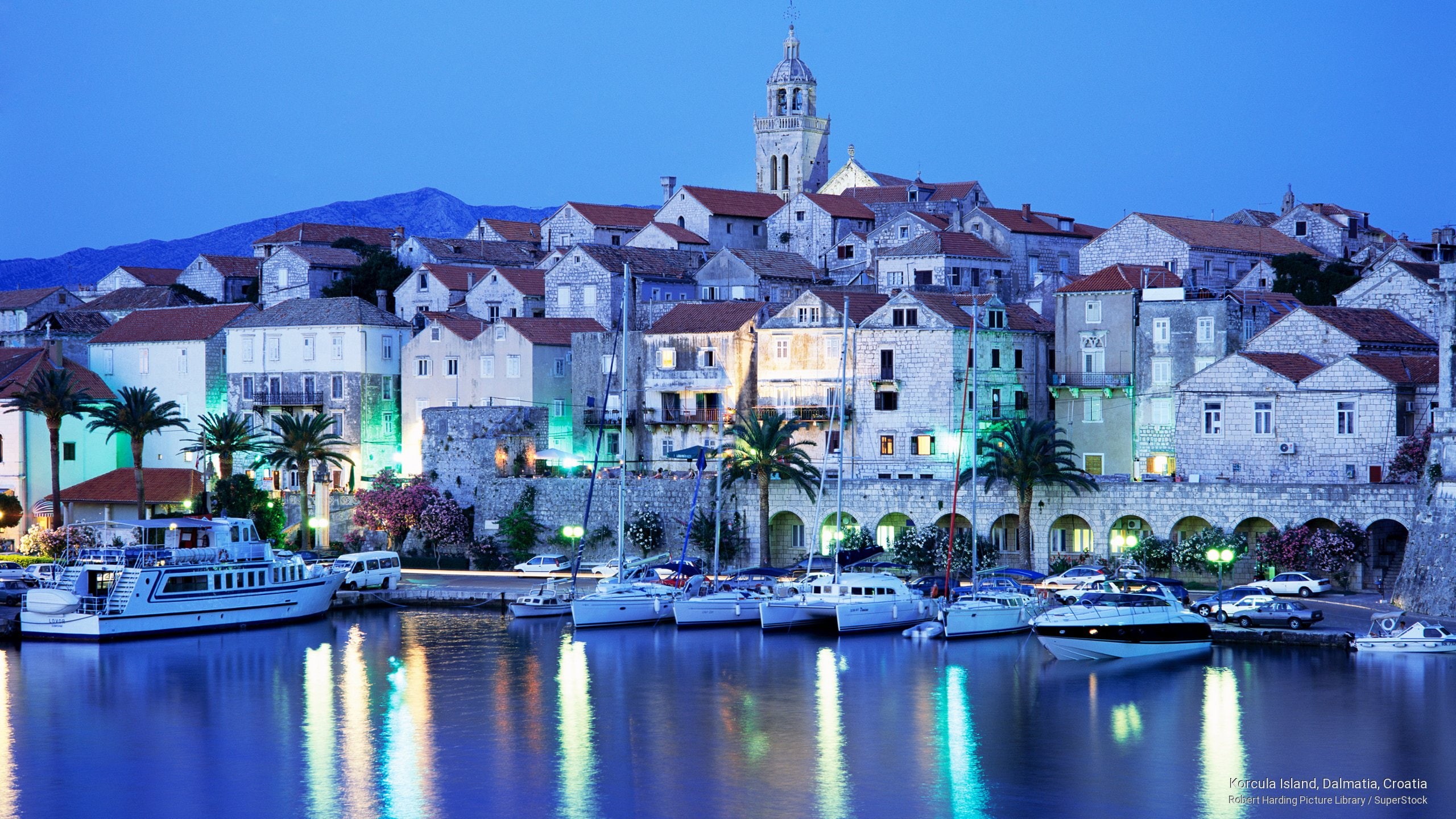 korcula, 2K, croatia, Europe, dalmatia, island, HD Wallpaper