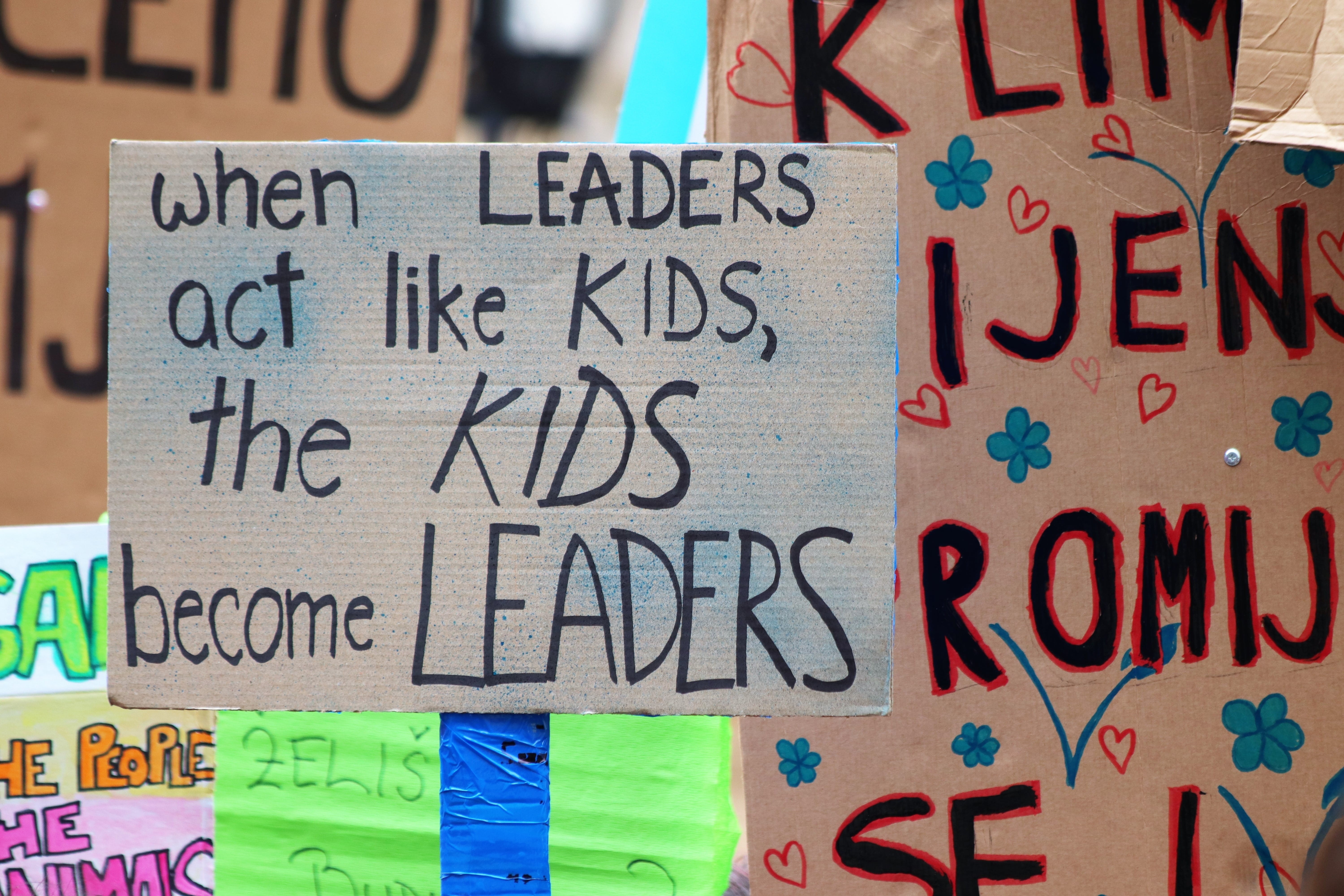 full frame, large group of objects, zagreb, close-up, sign, day, youth for better world, school strike 4 climate, environment protection, no people, western script, HD Wallpaper