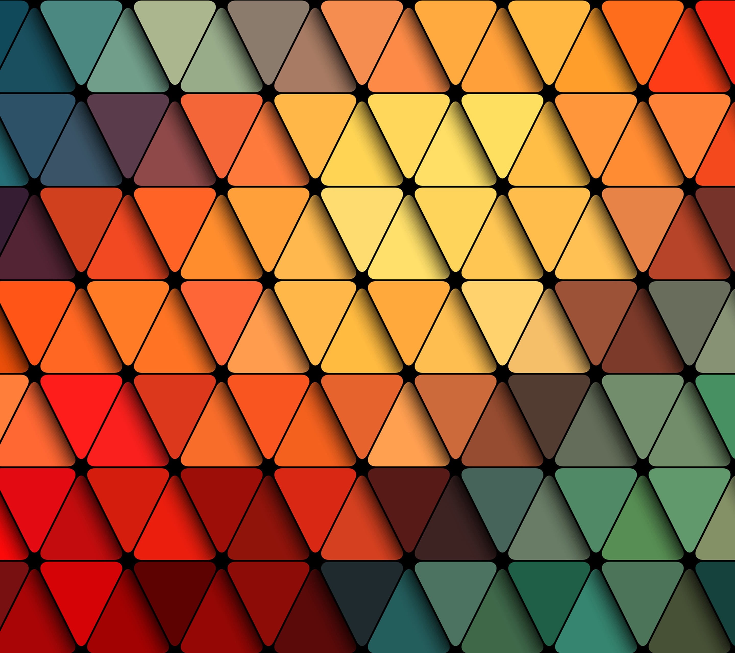 vector, futuristic, shape, diamond shaped, illustration, multicolored, red, geometric Shape, mosaic, computer Graphic, seamless, indoors, business, design, HD Wallpaper