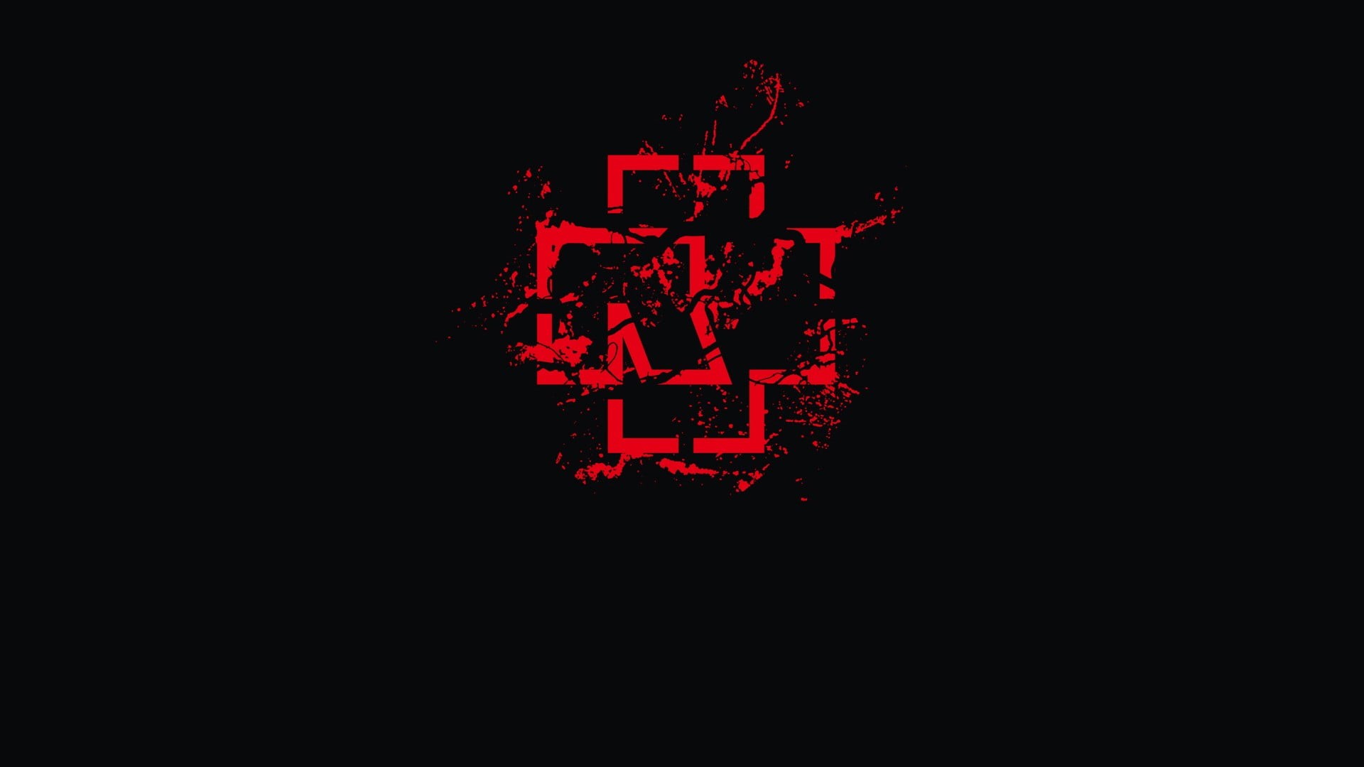 studio shot, architecture, night, cut out, copy space, paint, western script, black background, indoors, no people, Rammstein, textured, nature, HD Wallpaper