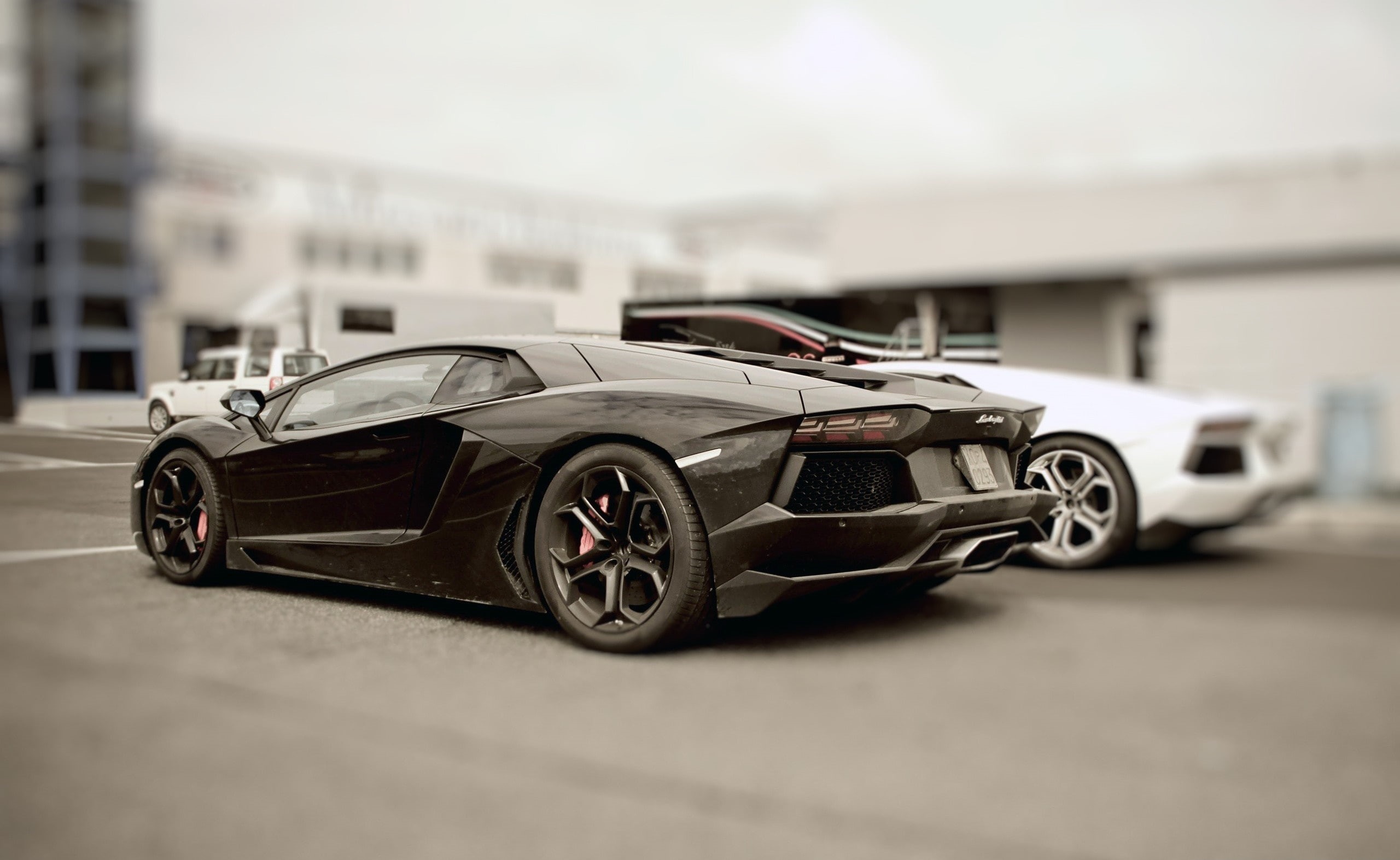 silver colored, sports, sports car, Lamborghini, toy, wheel, Cars, selective focus, no people, city, built structure, indoors, luxury, black, wealth, man made, HD Wallpaper