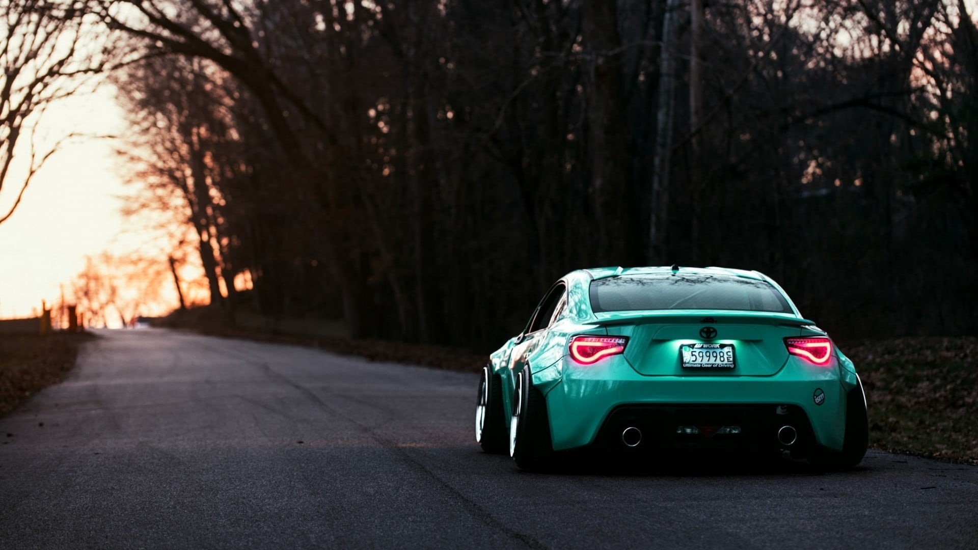 car, plant, mode of transportation, road, day, city, focus on foreground, toy, coupe, motor vehicle, retro styled, street, trees, nature, travel, Toyota GT86, HD Wallpaper
