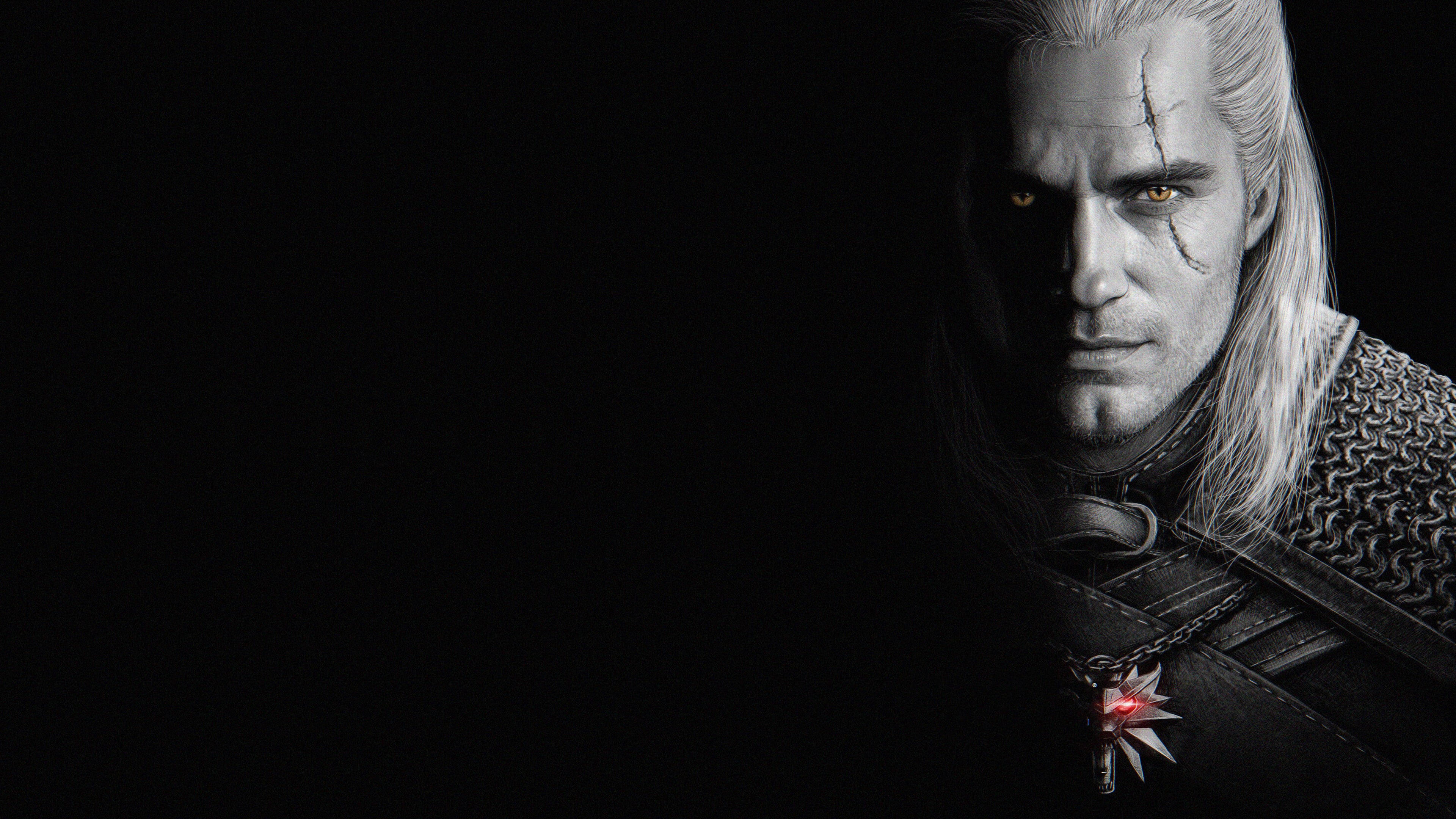 4K, Henry Cavill, The Witcher, Geralt of Rivia, HD Wallpaper