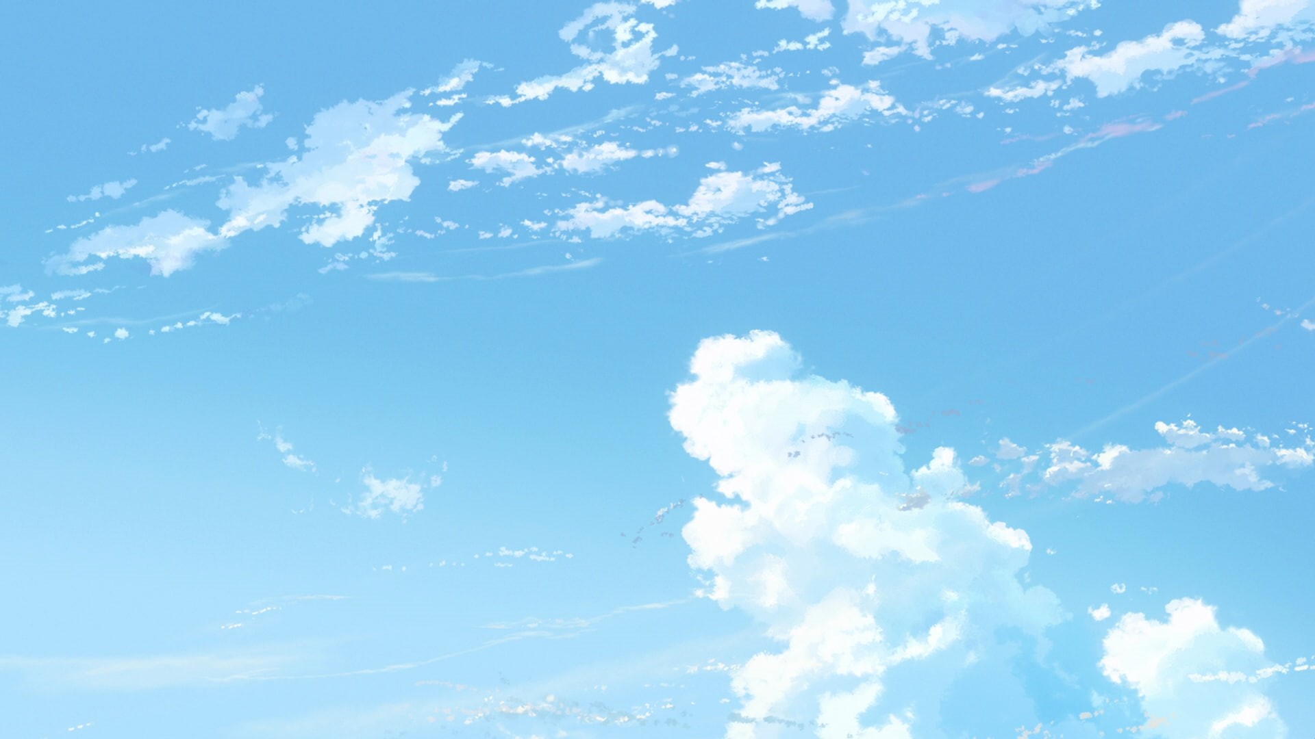 Kimi no Na Wa, clear sky, 1080P, Cloud sky, HD Wallpaper
