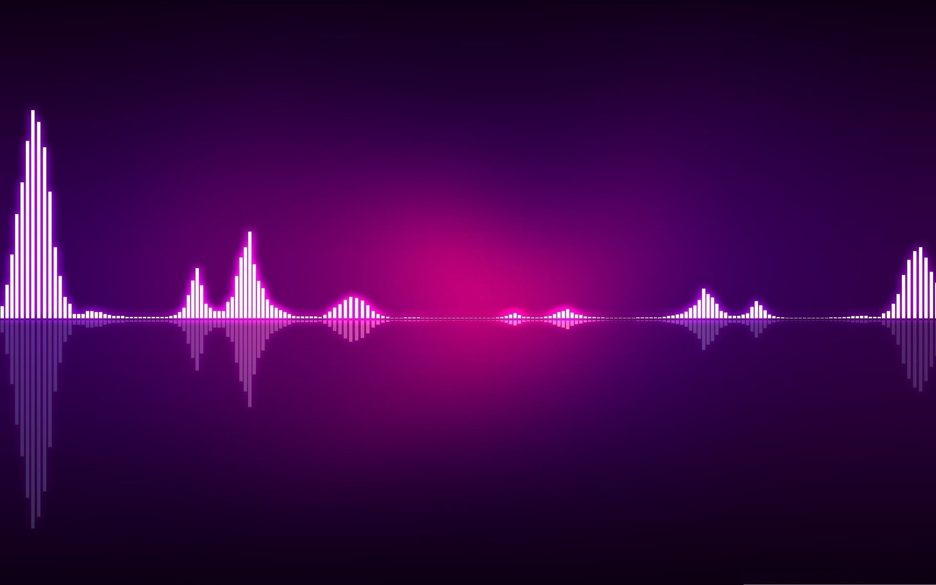 purple, abstract, sky, 1080P, nature, illuminated, blue, light - natural phenomenon, beauty in nature, glowing, copy space, reflection, lighting equipment, HD Wallpaper