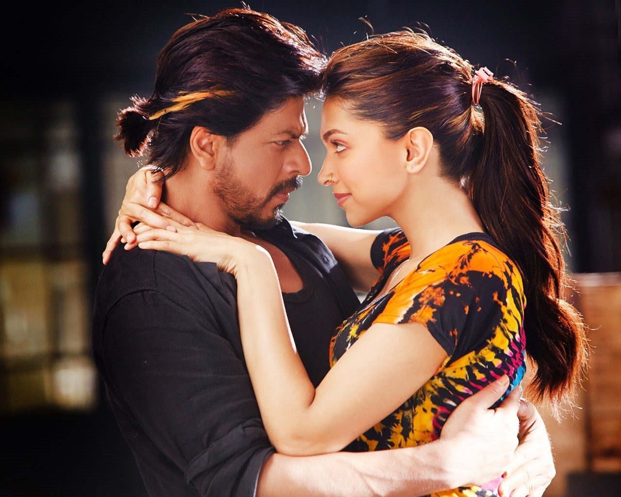 night, people, affectionate, real people, couple - relationship, females, hair, young women, emotion, embracing, Deepika Padukone, two people, women, beautiful woman, HD Wallpaper