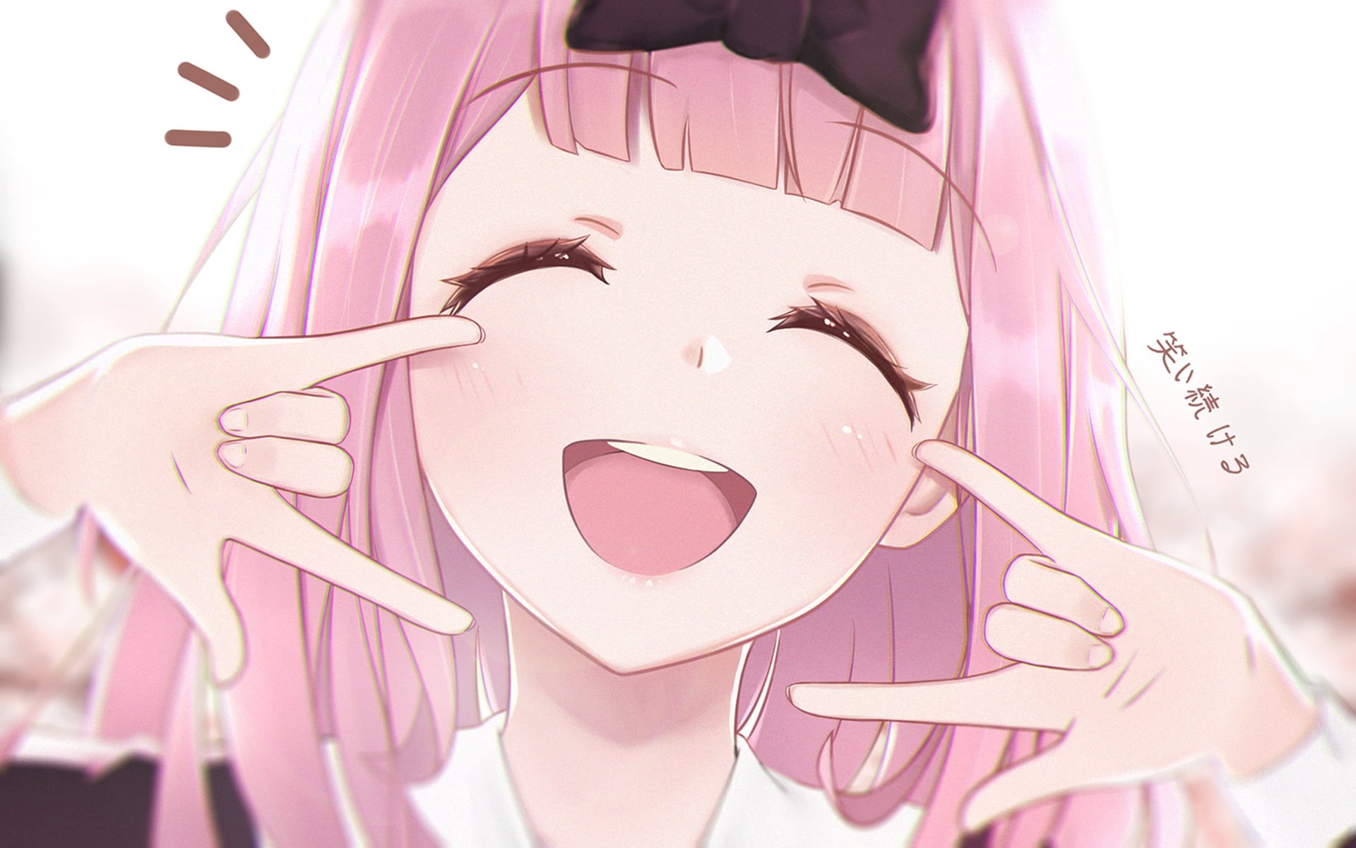 1080P, Chika Fujiwara, Kaguya-sama: Love is War, Anime, HD Wallpaper