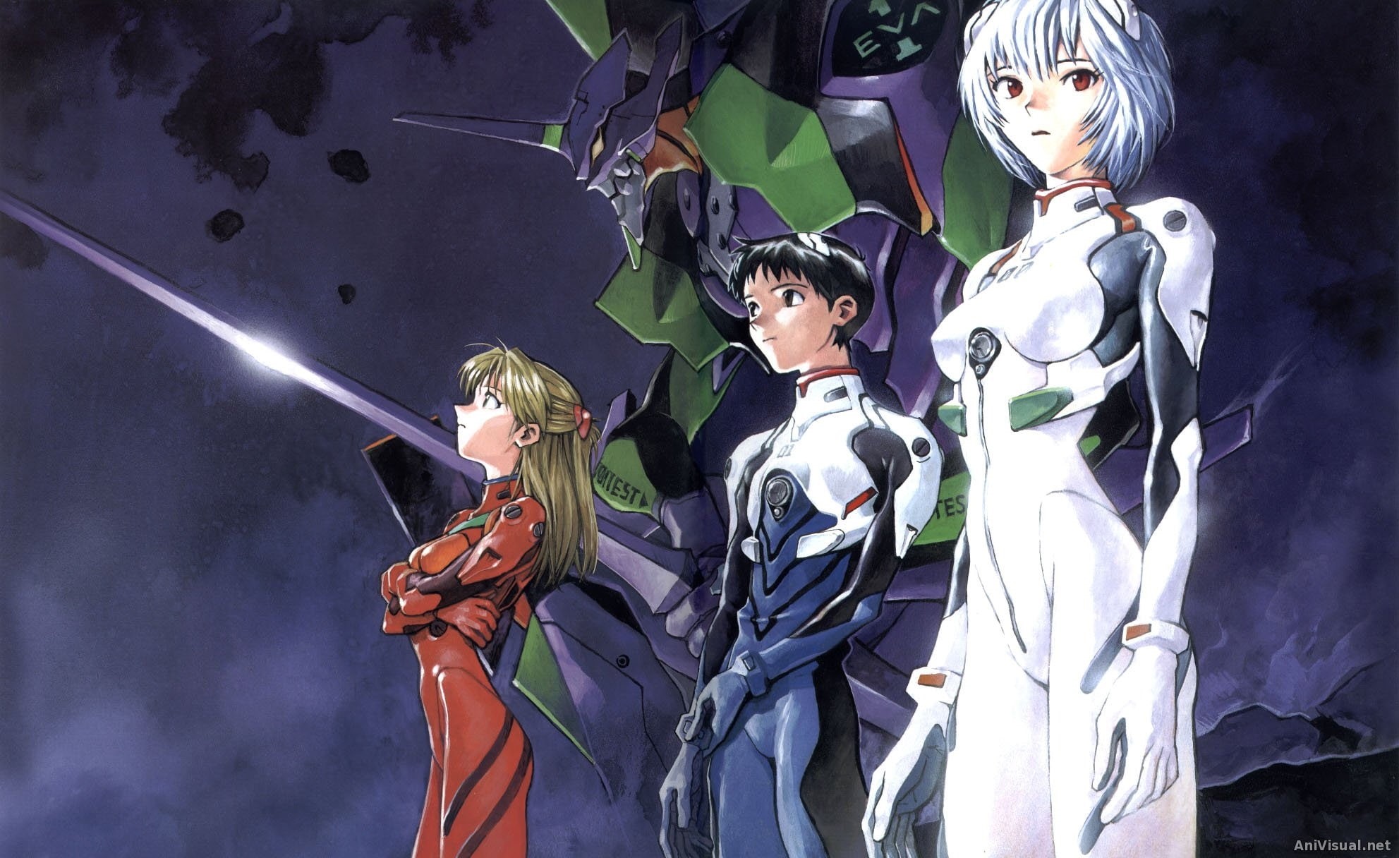 hairstyle, human representation, adult, females, women, arts culture and entertainment, child, representation, art and craft, clothing, Neon Genesis Evangelion, HD Wallpaper