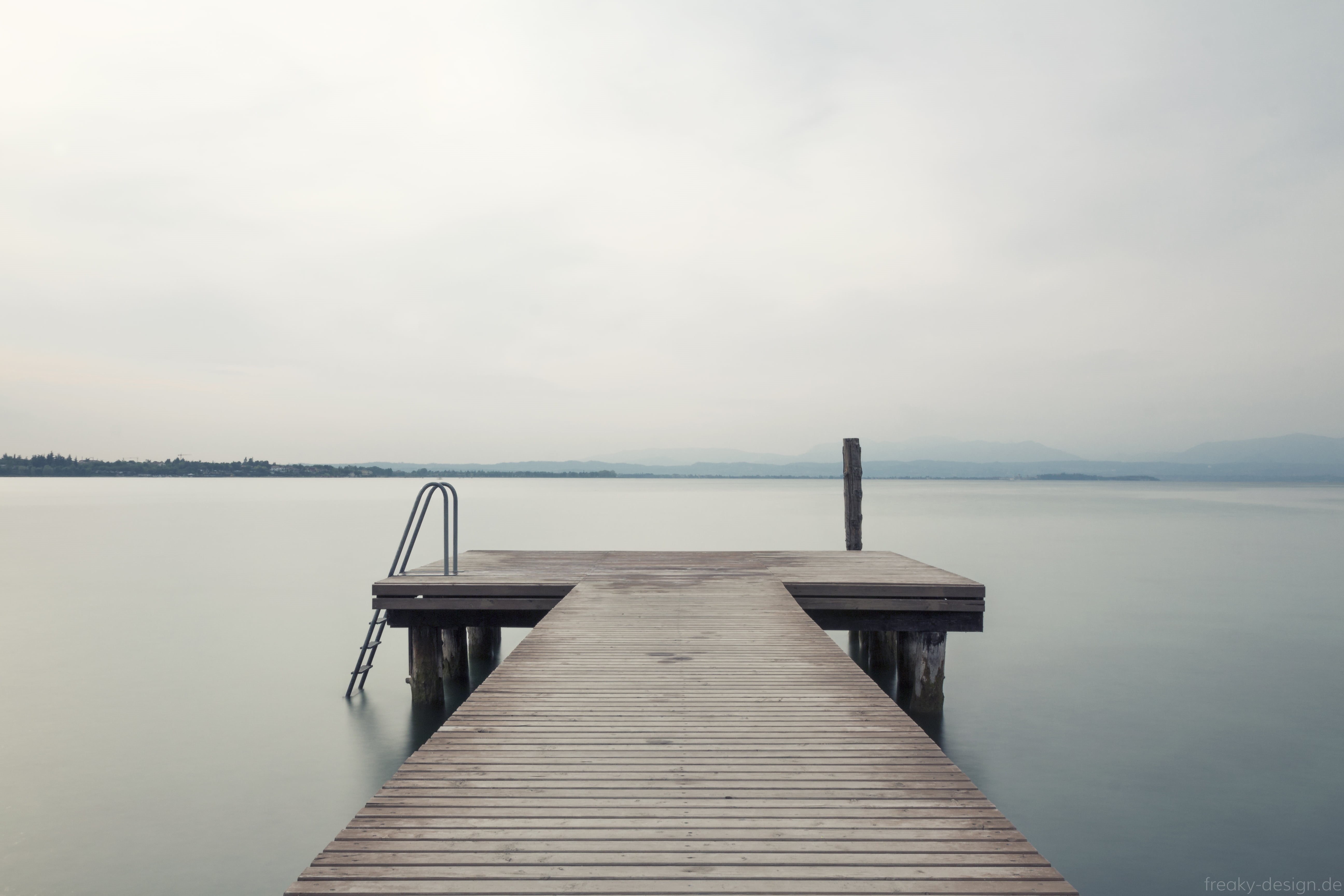 tamron, sea, landscape, 700d, natur, peschiera, tranquil Scene, landing  stage, clouds, pier, wolken, italy, no People, Steg, wooden, italien, 5K, canon  eos, HD Wallpaper