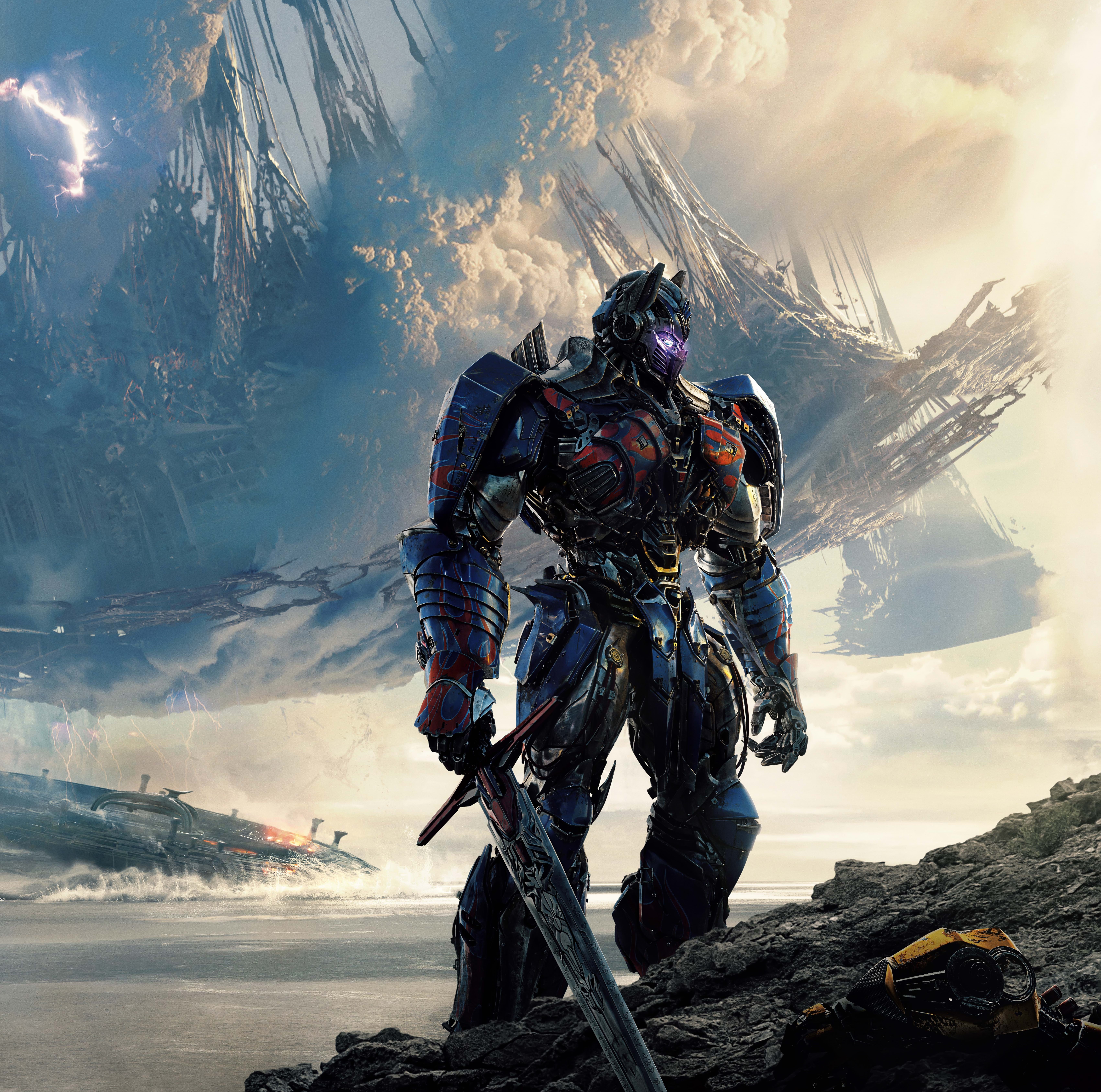 5K, Transformers: The Last Knight, Optimus Prime, HD Wallpaper