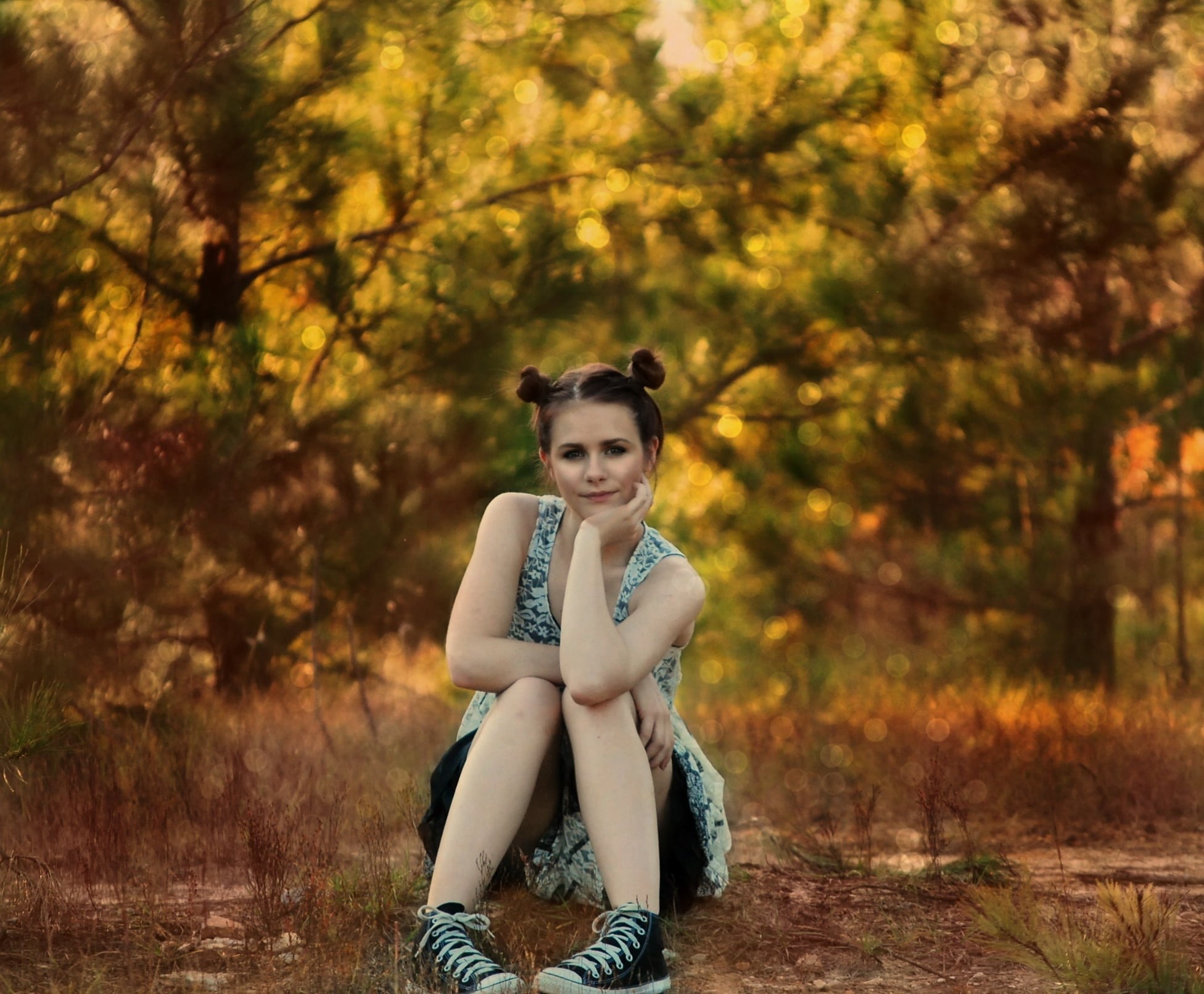beautiful woman, women, lifestyles, adult, young, trees, fashion, day, casual, woman, attractive, female, youth, young women, beauty, plant, young Adult, HD Wallpaper