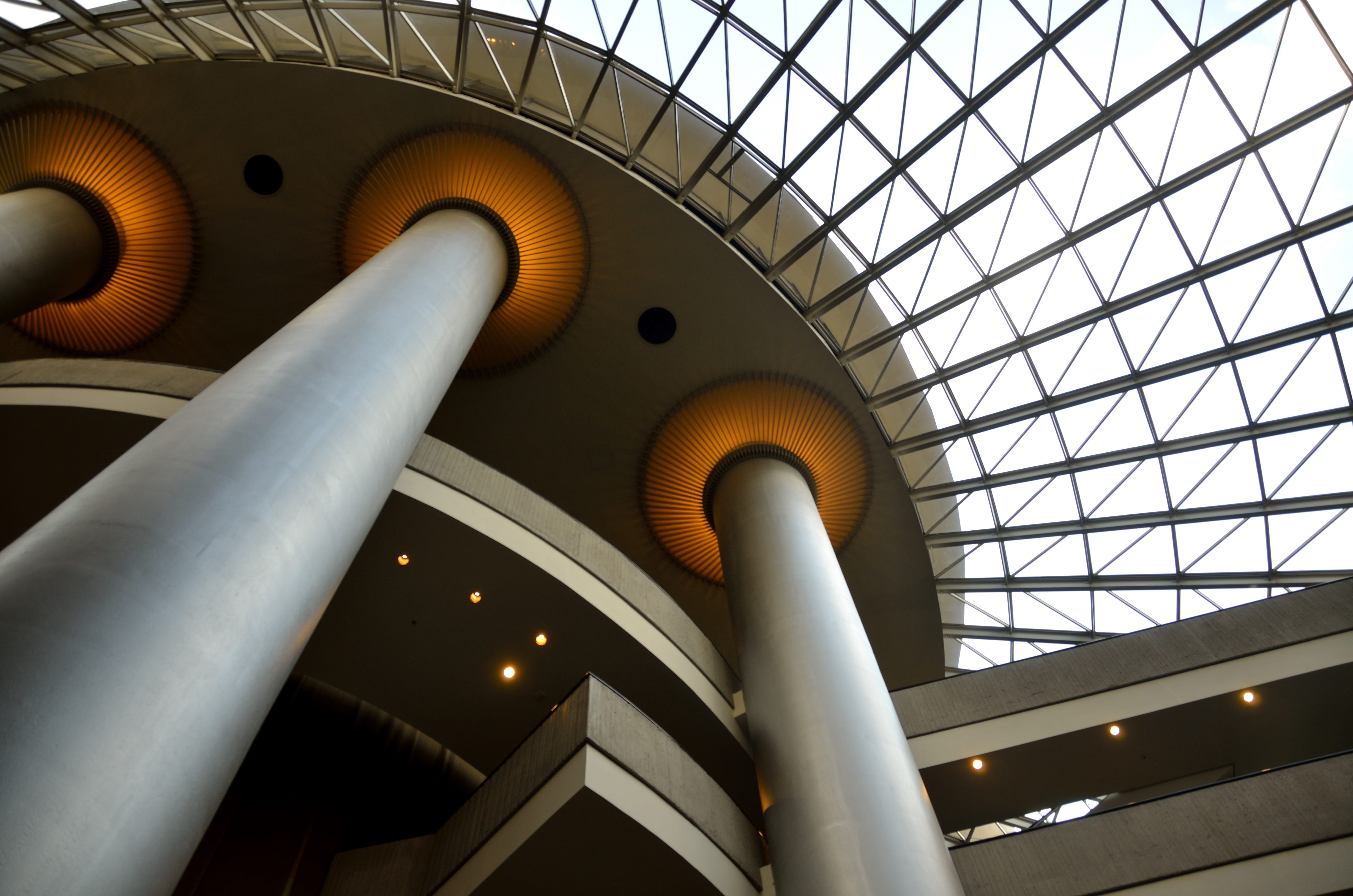 window-light, low angle view, architectural column, station, Hotel, steel, no People, built Structure, indoors, corner, Architecture, window, empty, close-up, HD Wallpaper