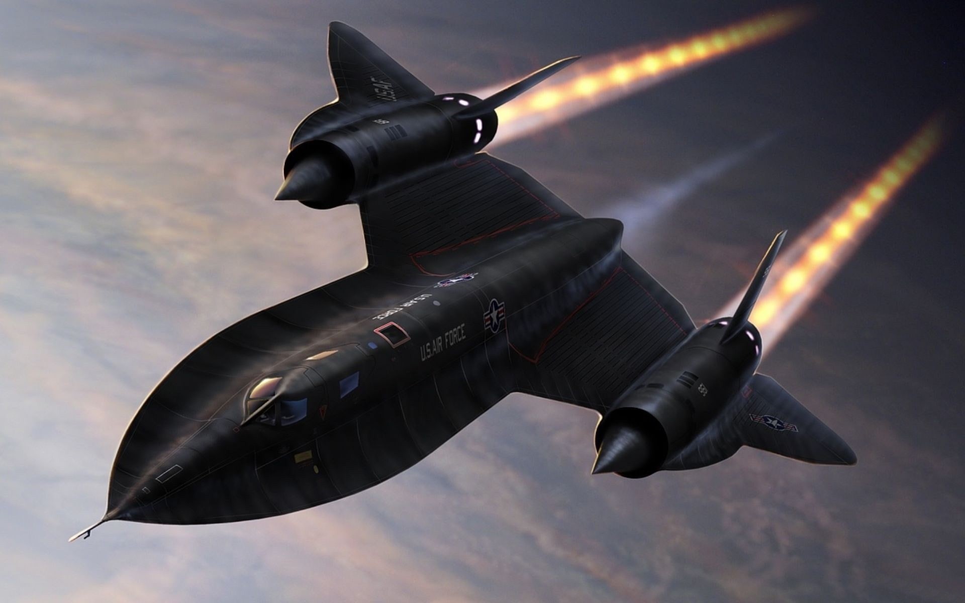 aircraft, 1080P, Lockheed SR-71 Blackbird, military aircraft, HD Wallpaper