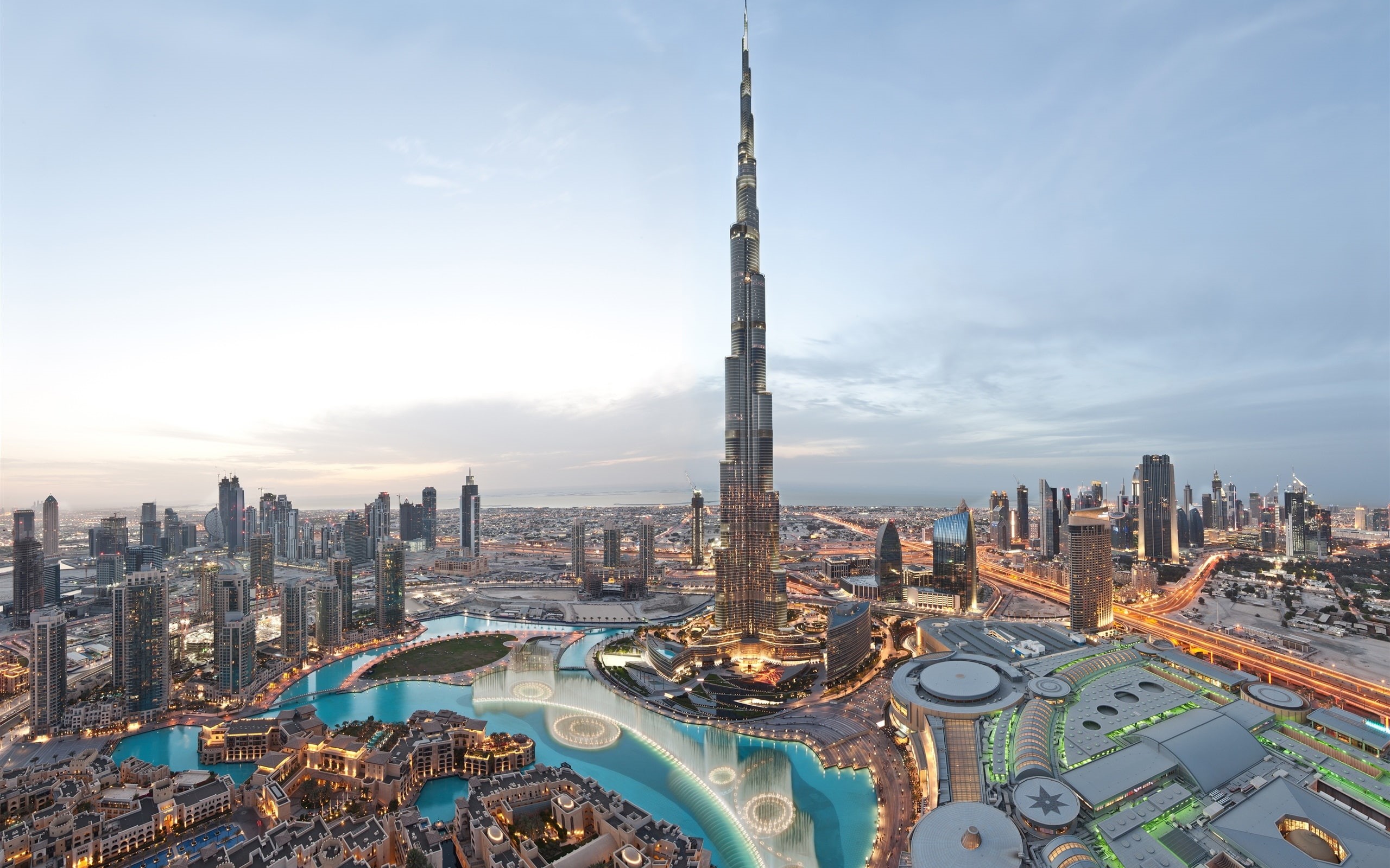 Khalifa, 2K, Burj, Tallest, Dubai, World, s, Building, HD Wallpaper