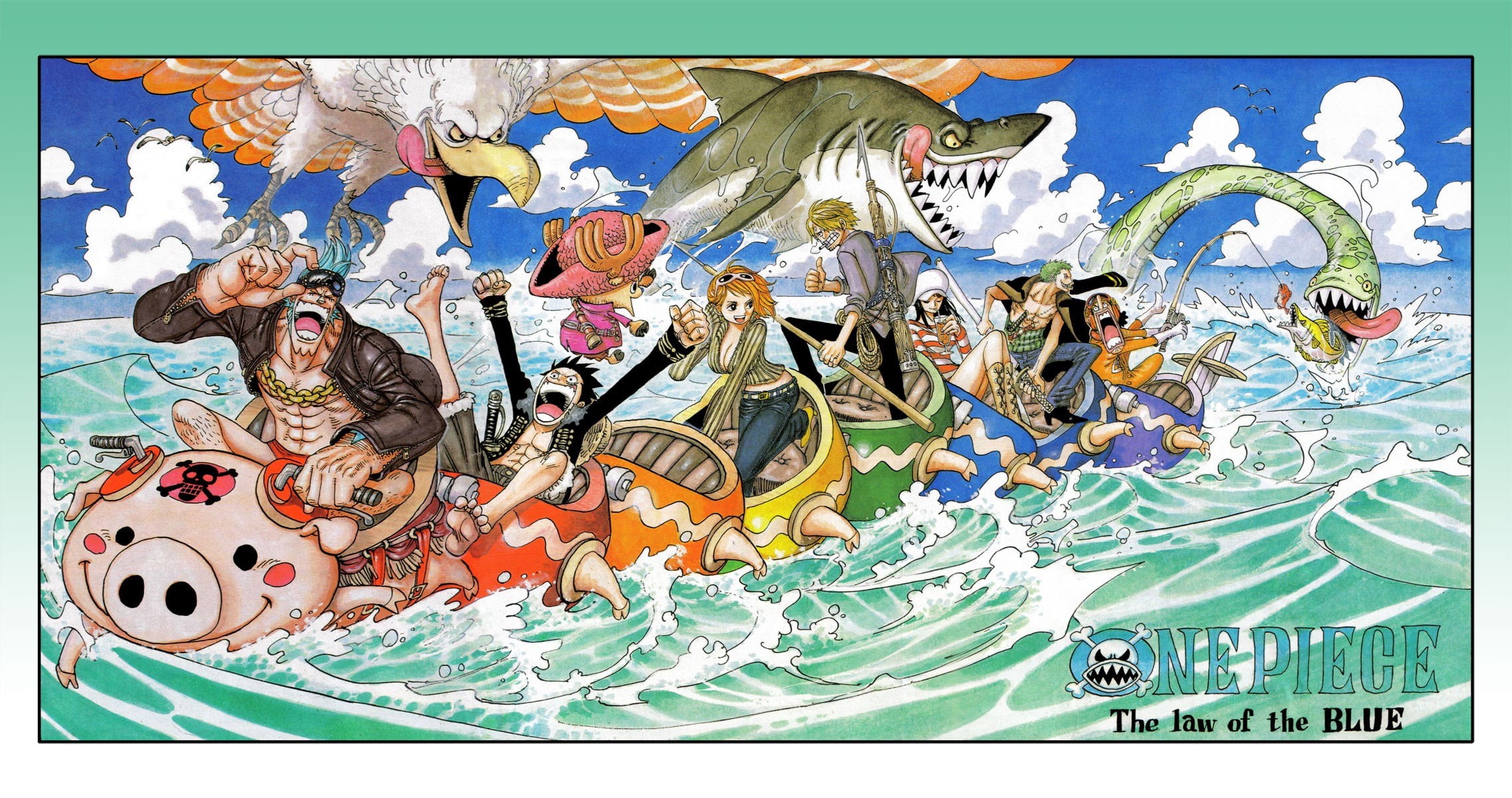 painted image, piece, painted, 1080P, paint, Nico Robin, human representation, yacht, Usopp, representation, craft, chaos, travel, war, Nami, HD Wallpaper