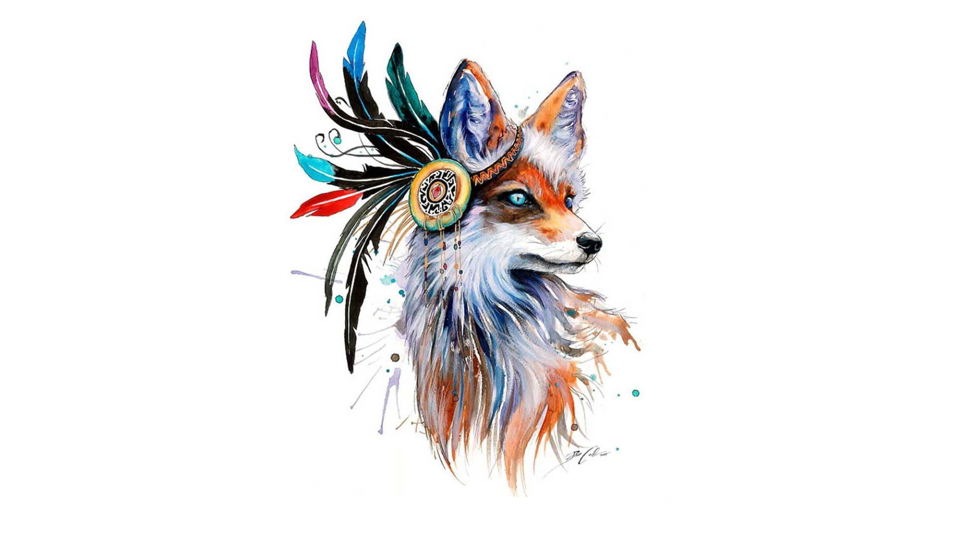vertebrate, high angle view, artwork, one animal, copy space, 1080P, red, studio shot, indoors, animals, creativity, mask, craft, animal themes, drawing, HD Wallpaper