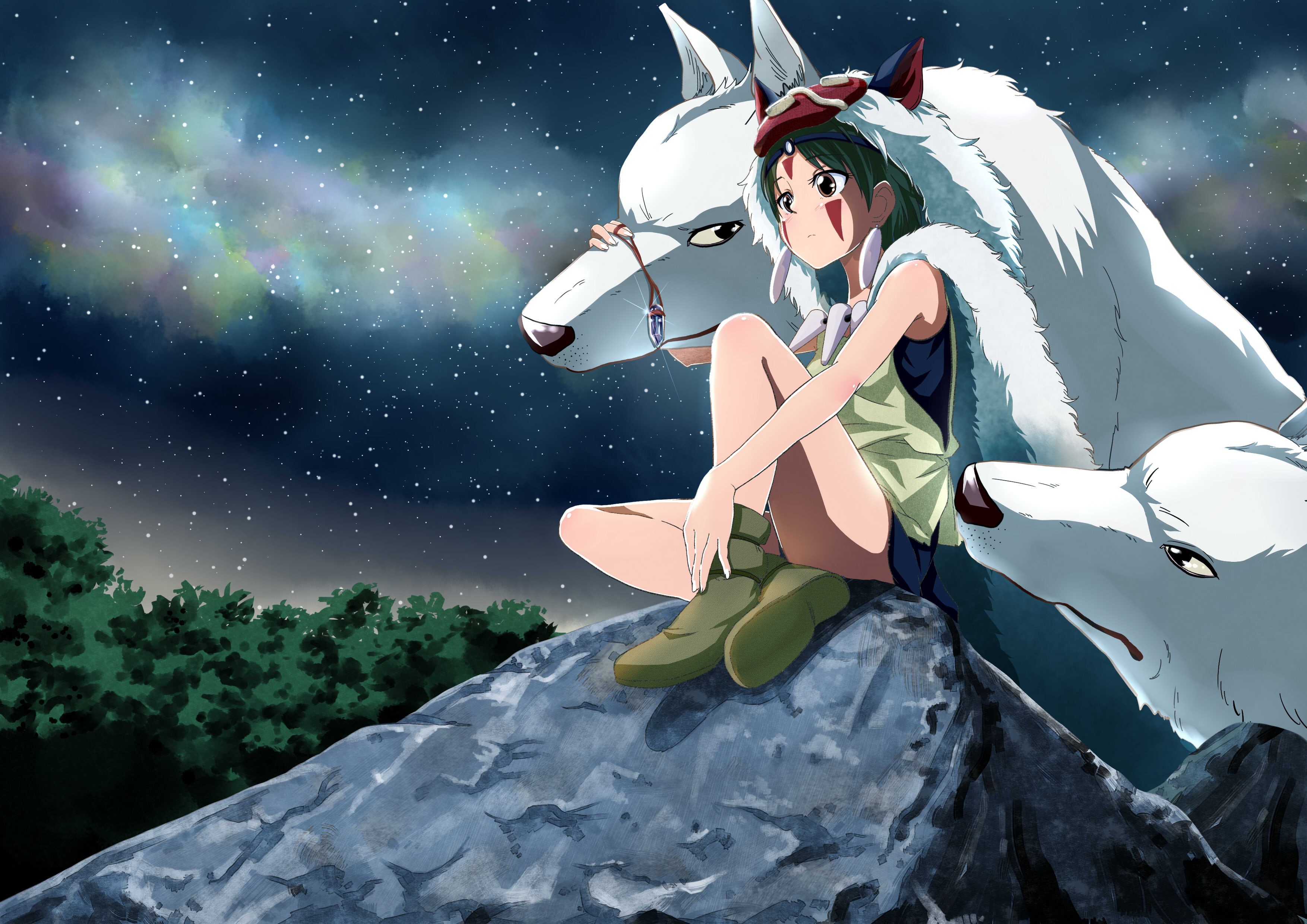 clothing, boy, beautiful, hayao miyazaki, anime, beside, digital composite, women, illustration, flying, fashion, young Adult, young women, beautiful woman, HD Wallpaper